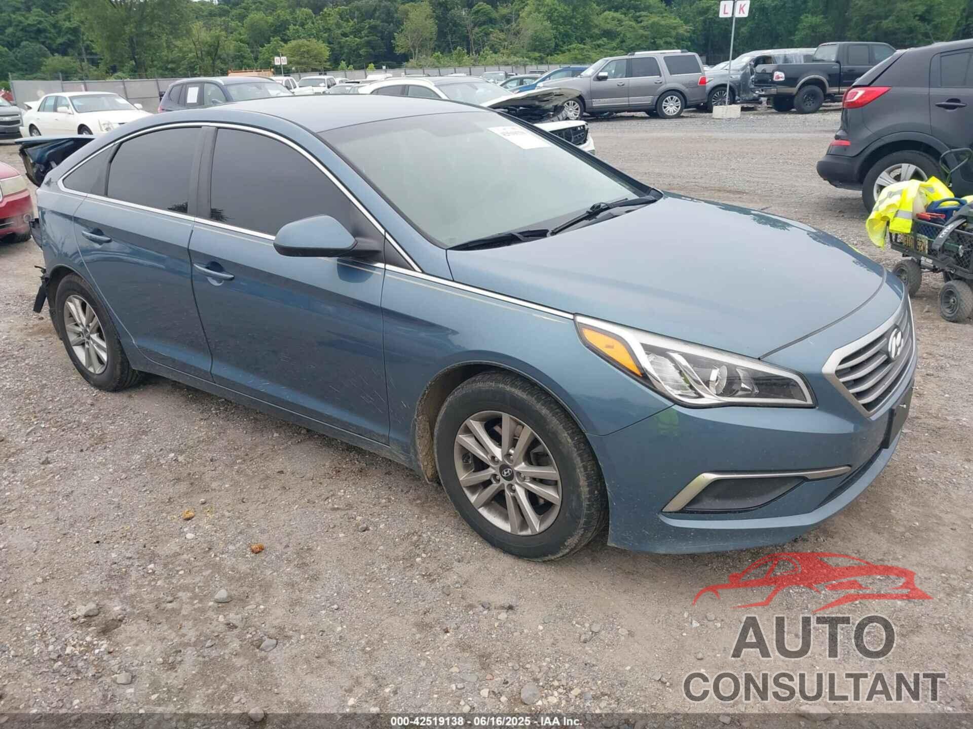 HYUNDAI SONATA 2017 - 5NPE24AF3HH459645