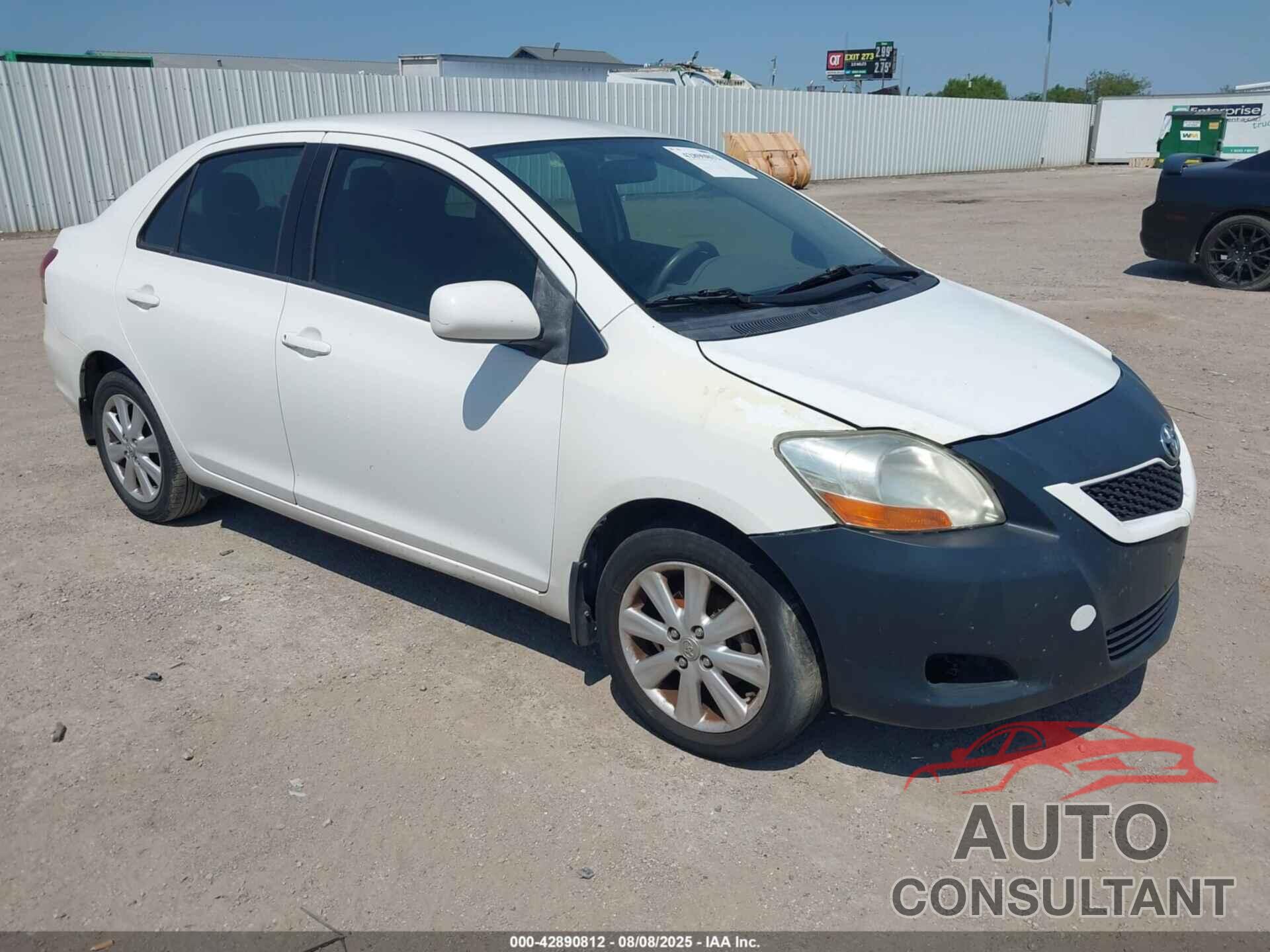 TOYOTA YARIS 2011 - JTDBT4K32B1408026