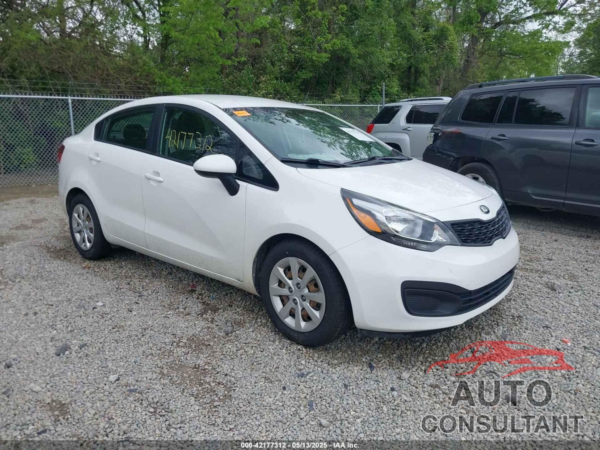 KIA RIO 2015 - KNADM4A37F6495712