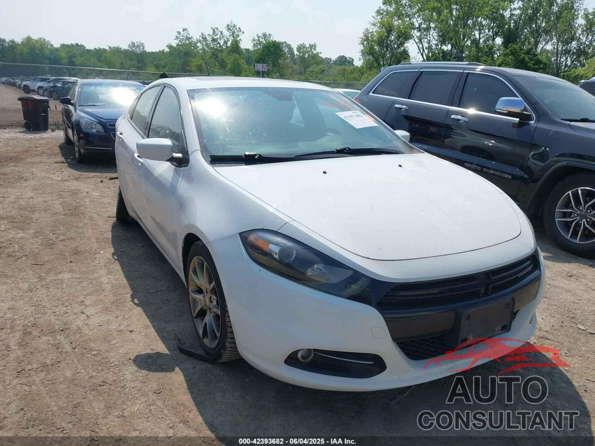 DODGE DART 2015 - 1C3CDFBB1FD141636