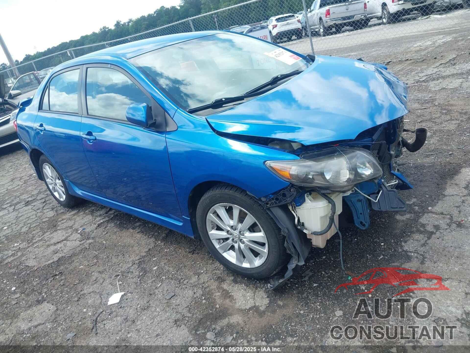 TOYOTA COROLLA 2010 - 2T1BU4EE4AC496968