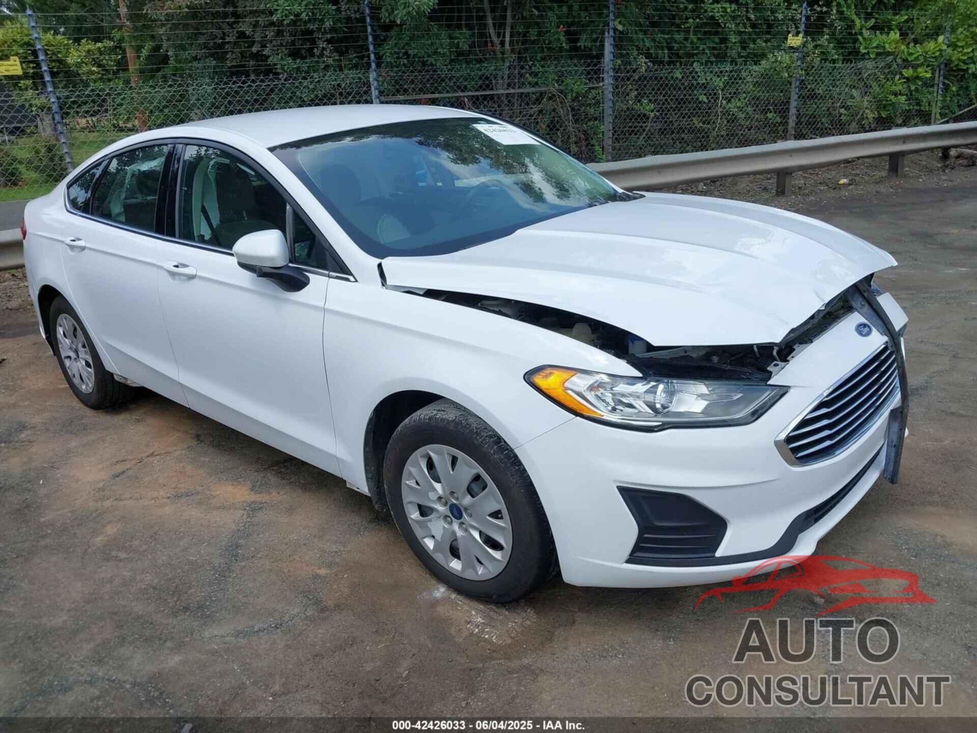 FORD FUSION 2019 - 3FA6P0G77KR234914
