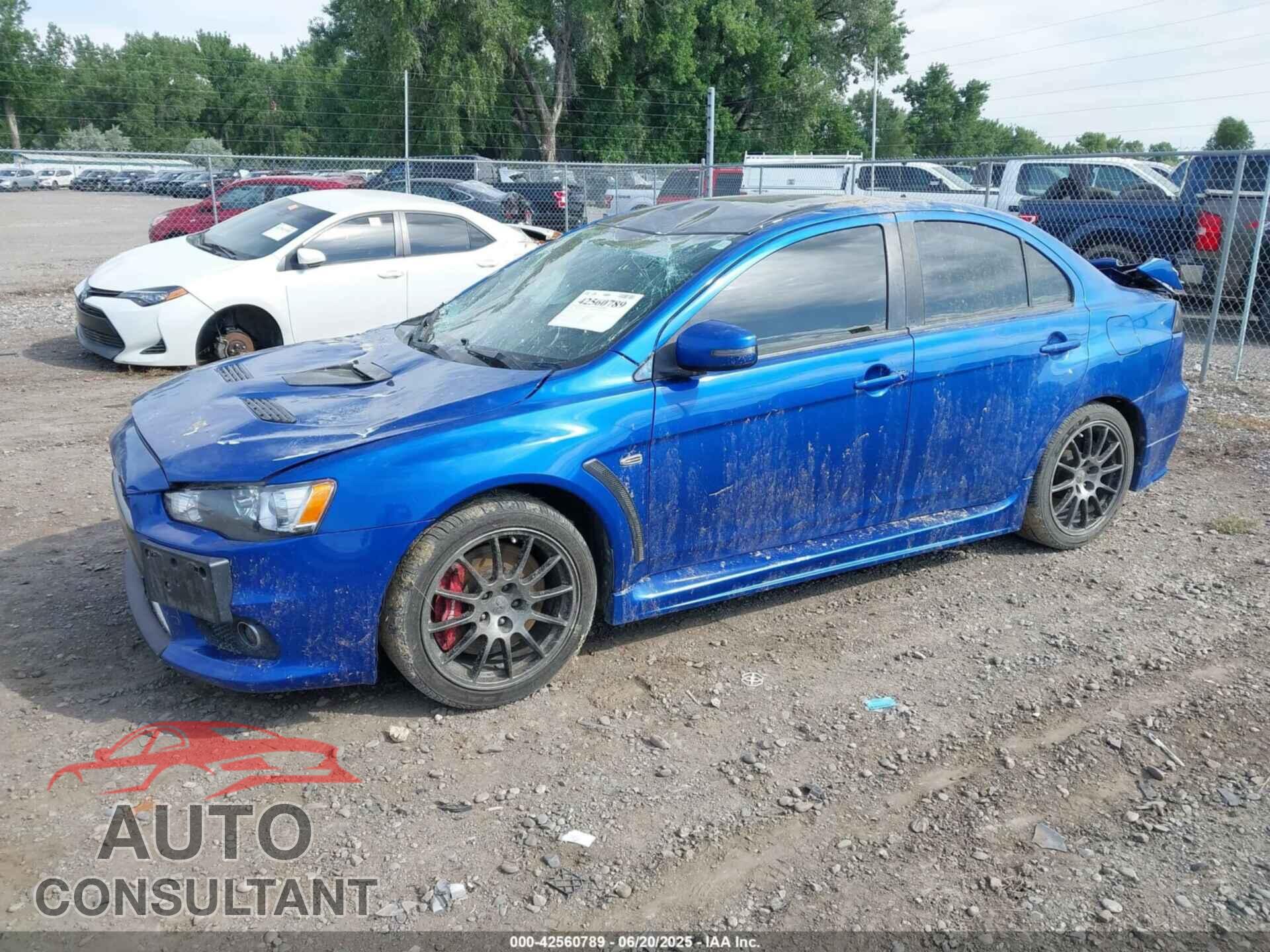 MITSUBISHI LANCER EVOLUTION 2015 - JA32W7FVXFU028861