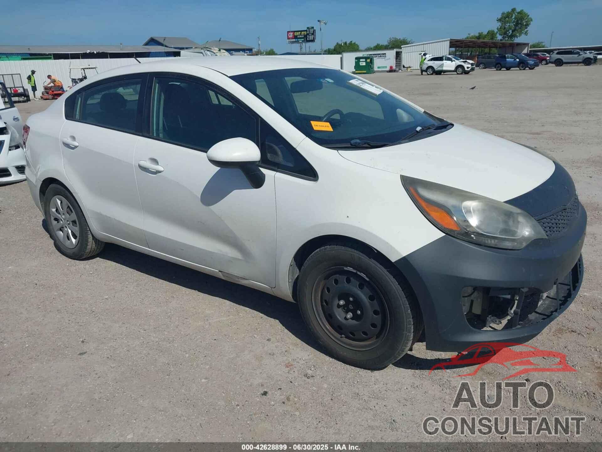 KIA RIO 2016 - KNADM4A30G6558263