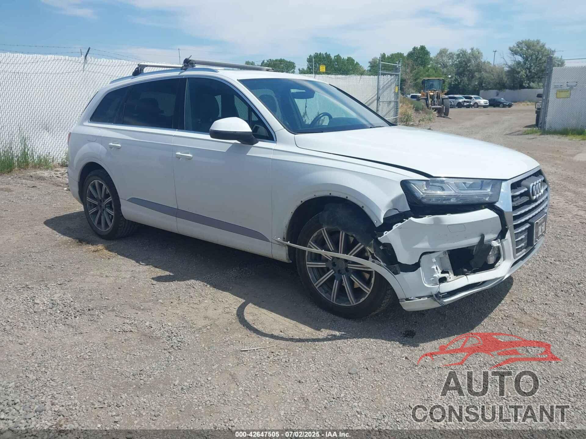 AUDI Q7 2017 - WA1VAAF71HD051969
