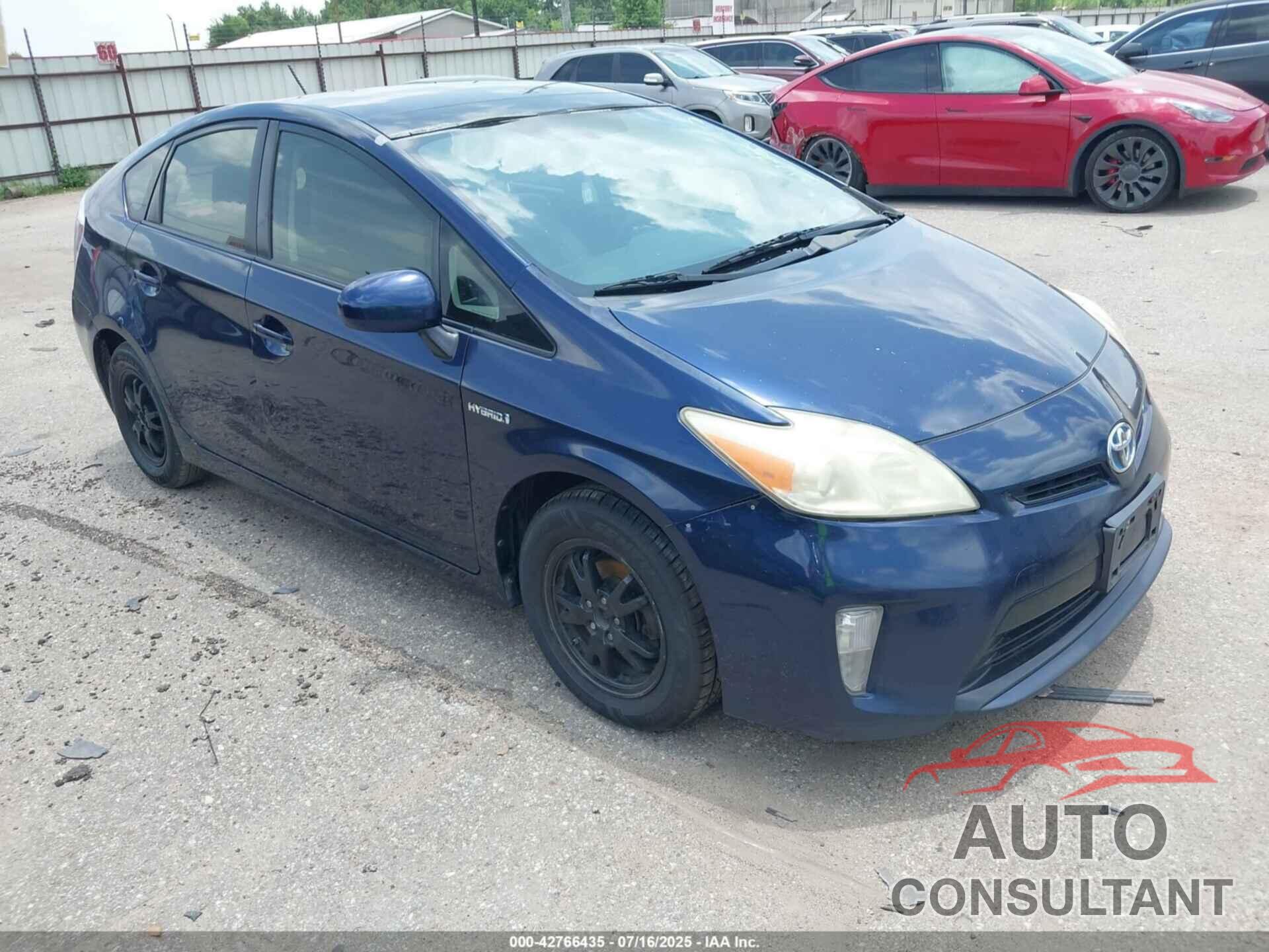 TOYOTA PRIUS 2013 - JTDKN3DU4D1685922