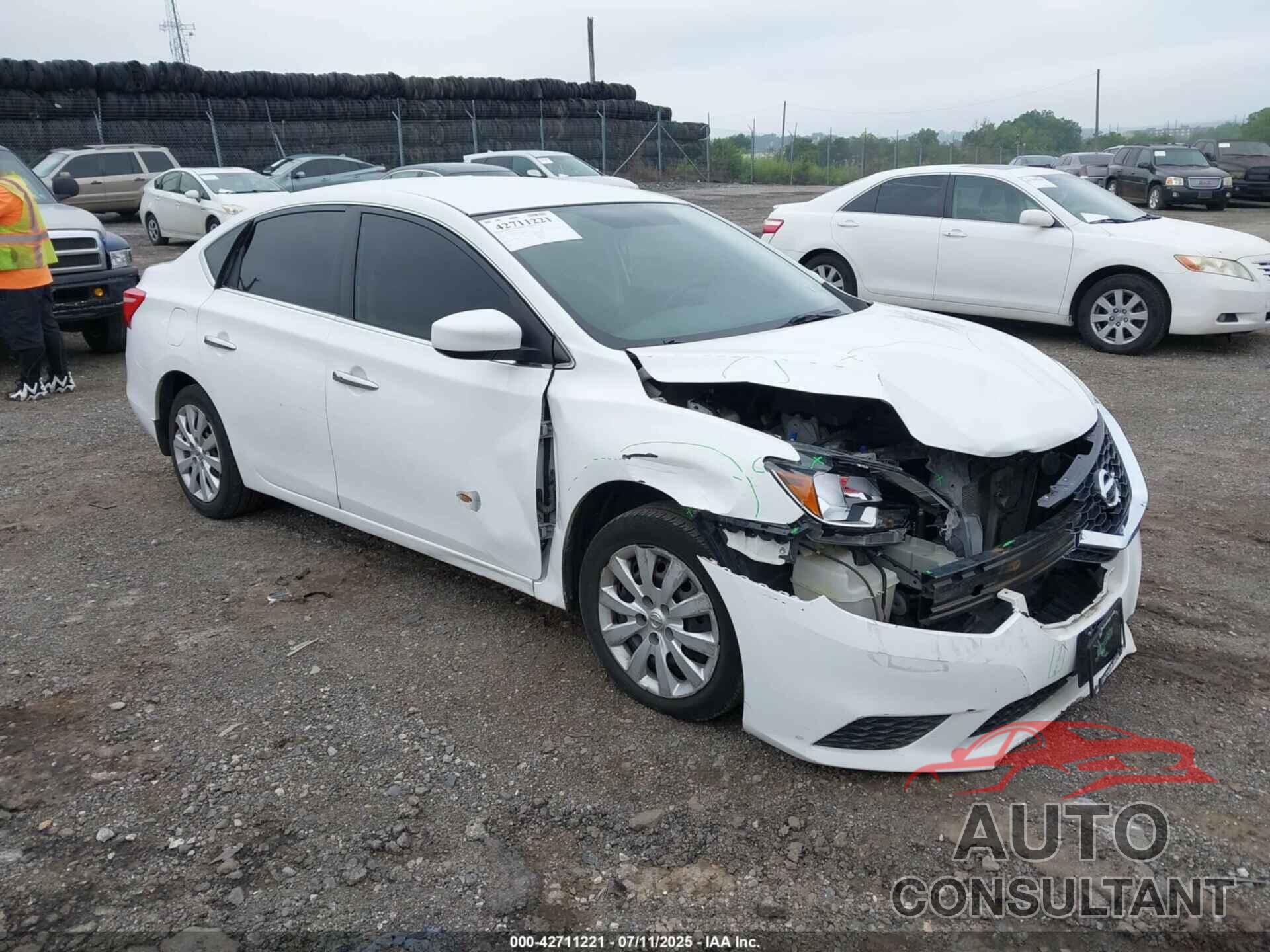 NISSAN SENTRA 2017 - 3N1AB7AP5HY226154