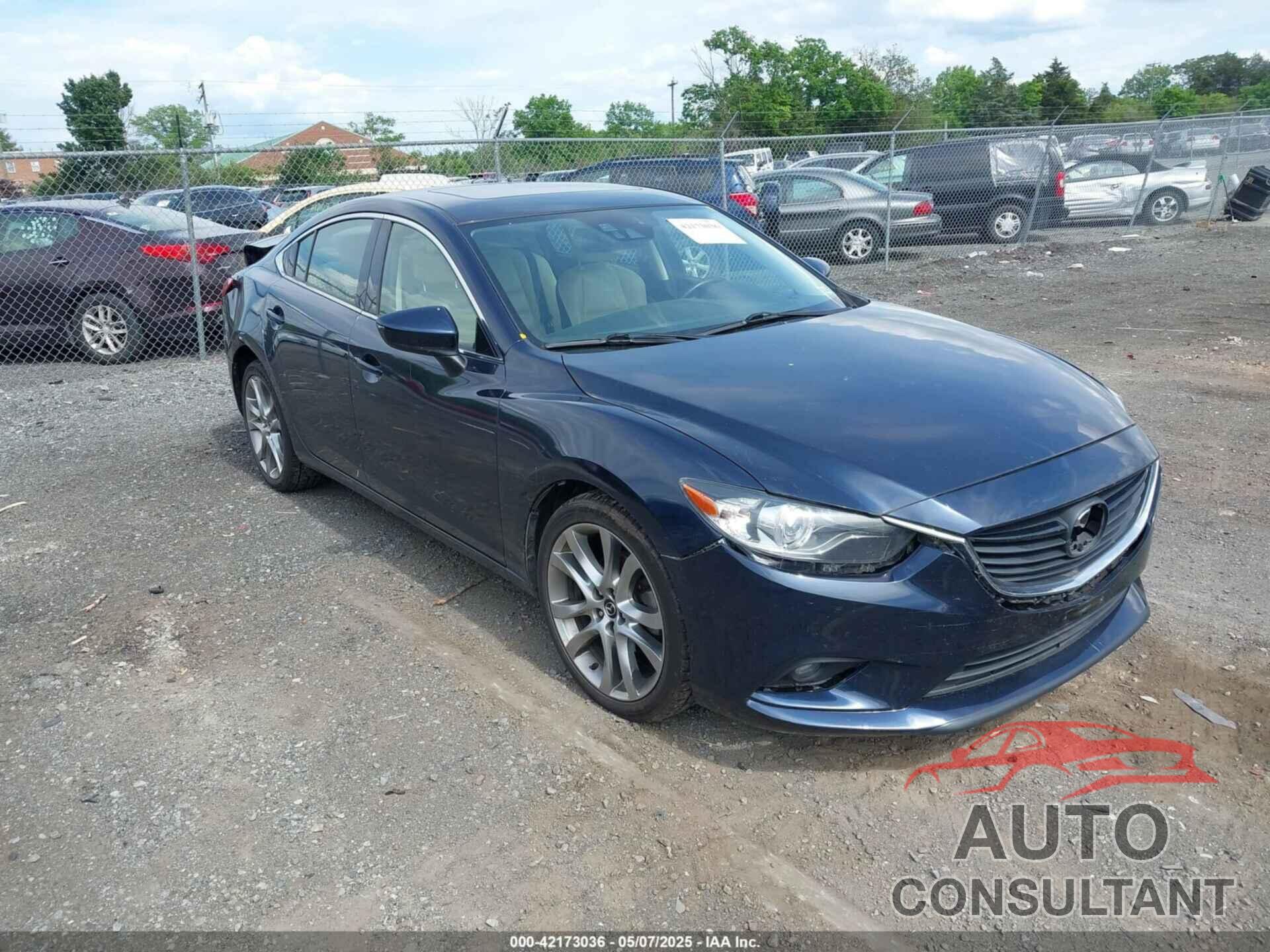 MAZDA MAZDA6 2015 - JM1GJ1W53F1200121