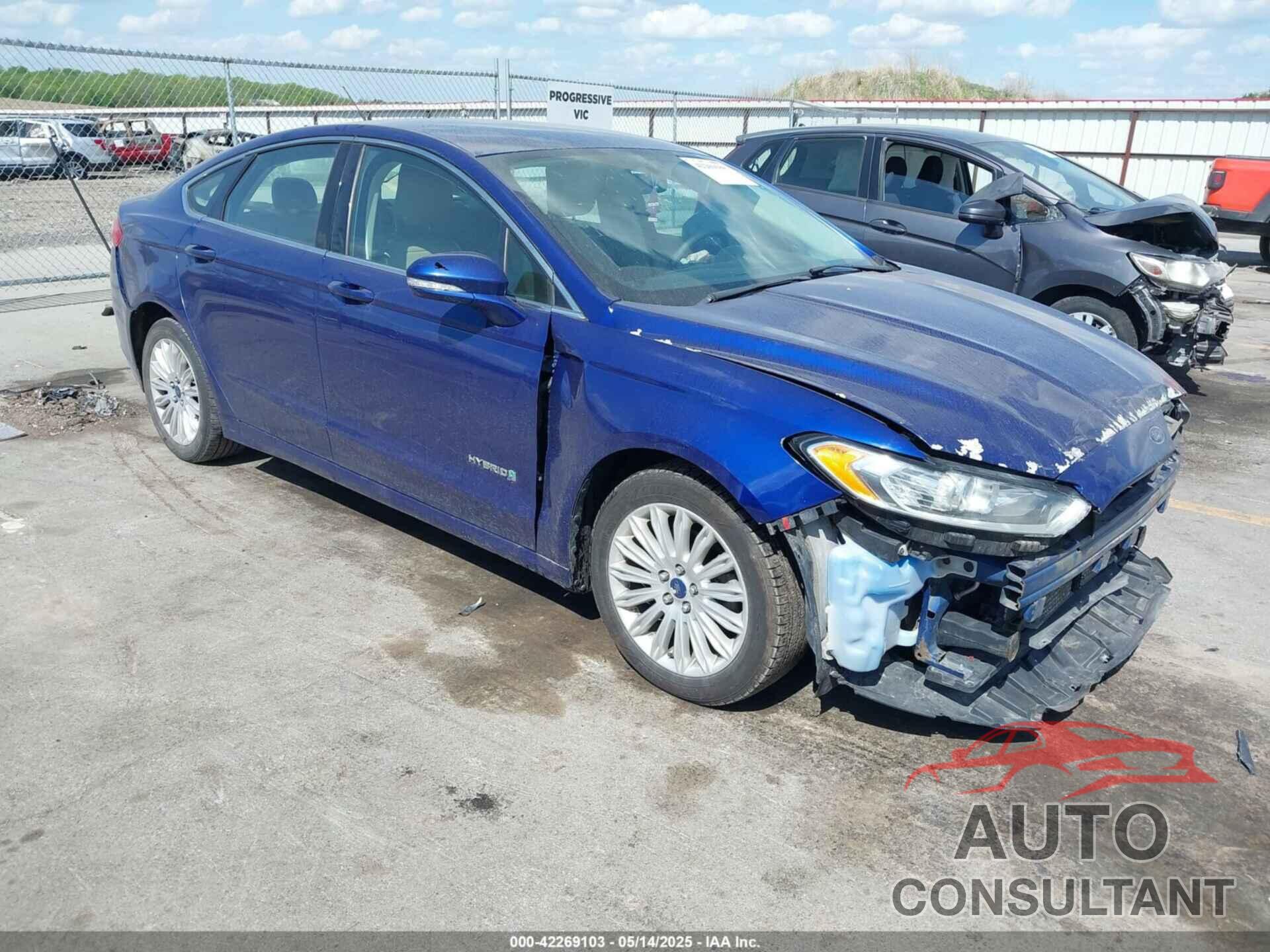 FORD FUSION HYBRID 2014 - 3FA6P0LU9ER129016