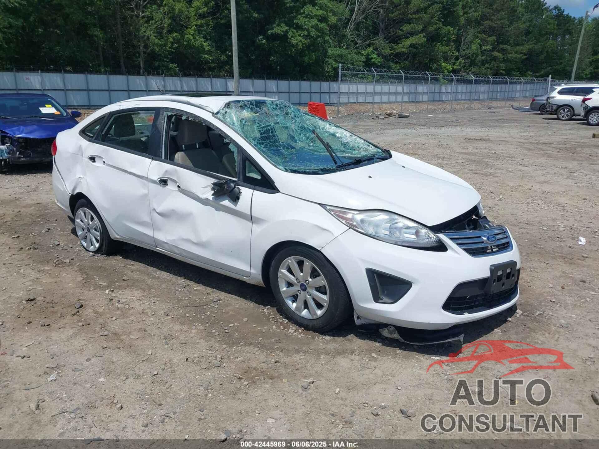 FORD FIESTA 2013 - 3FADP4BJ6DM223596