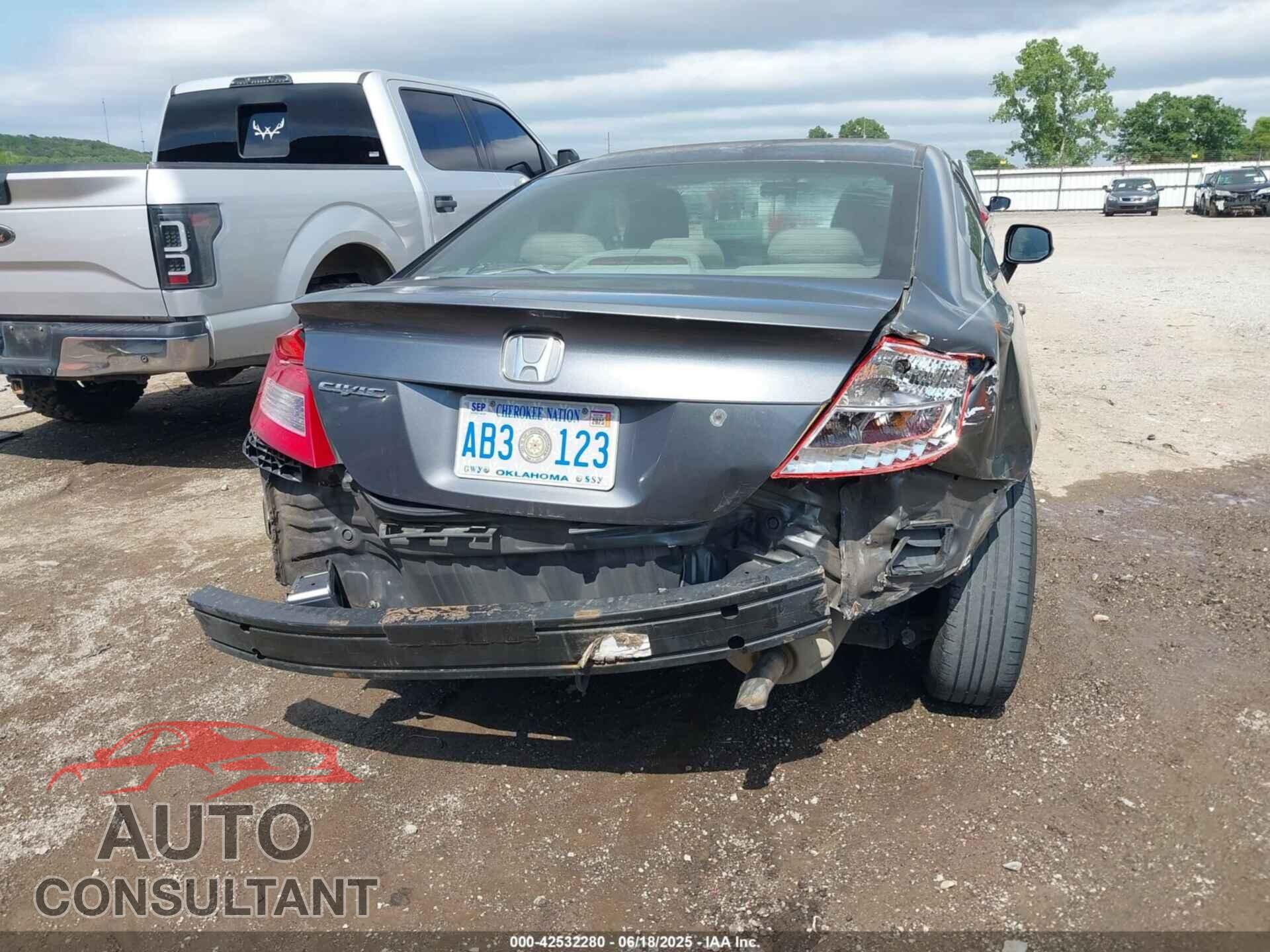 HONDA CIVIC 2012 - 2HGFG3B53CH529864