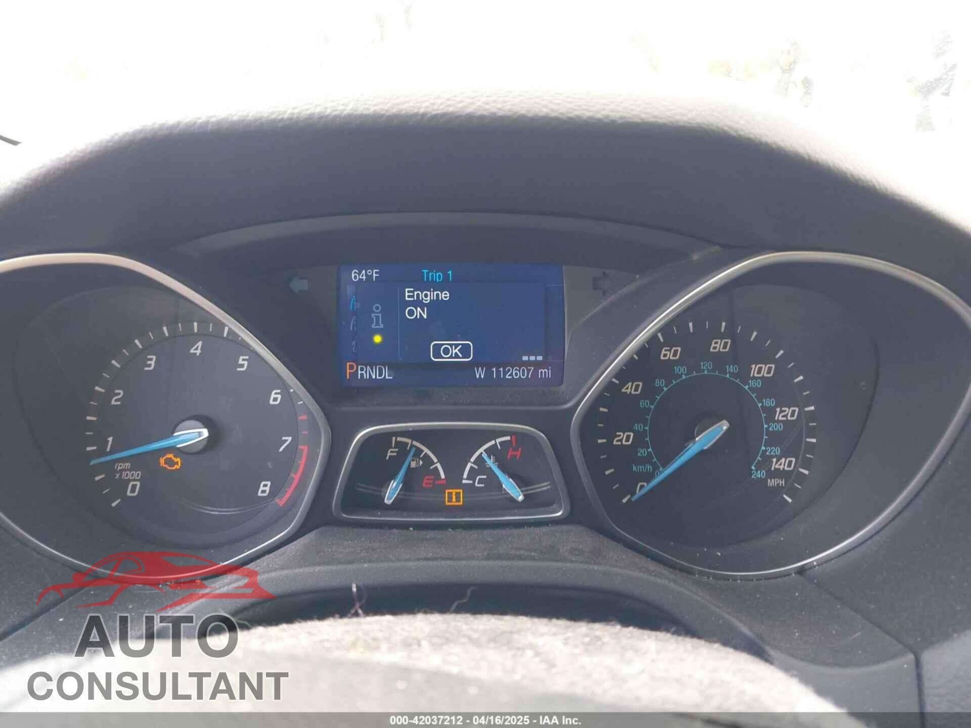 FORD FOCUS 2014 - 1FADP3F29EL160431