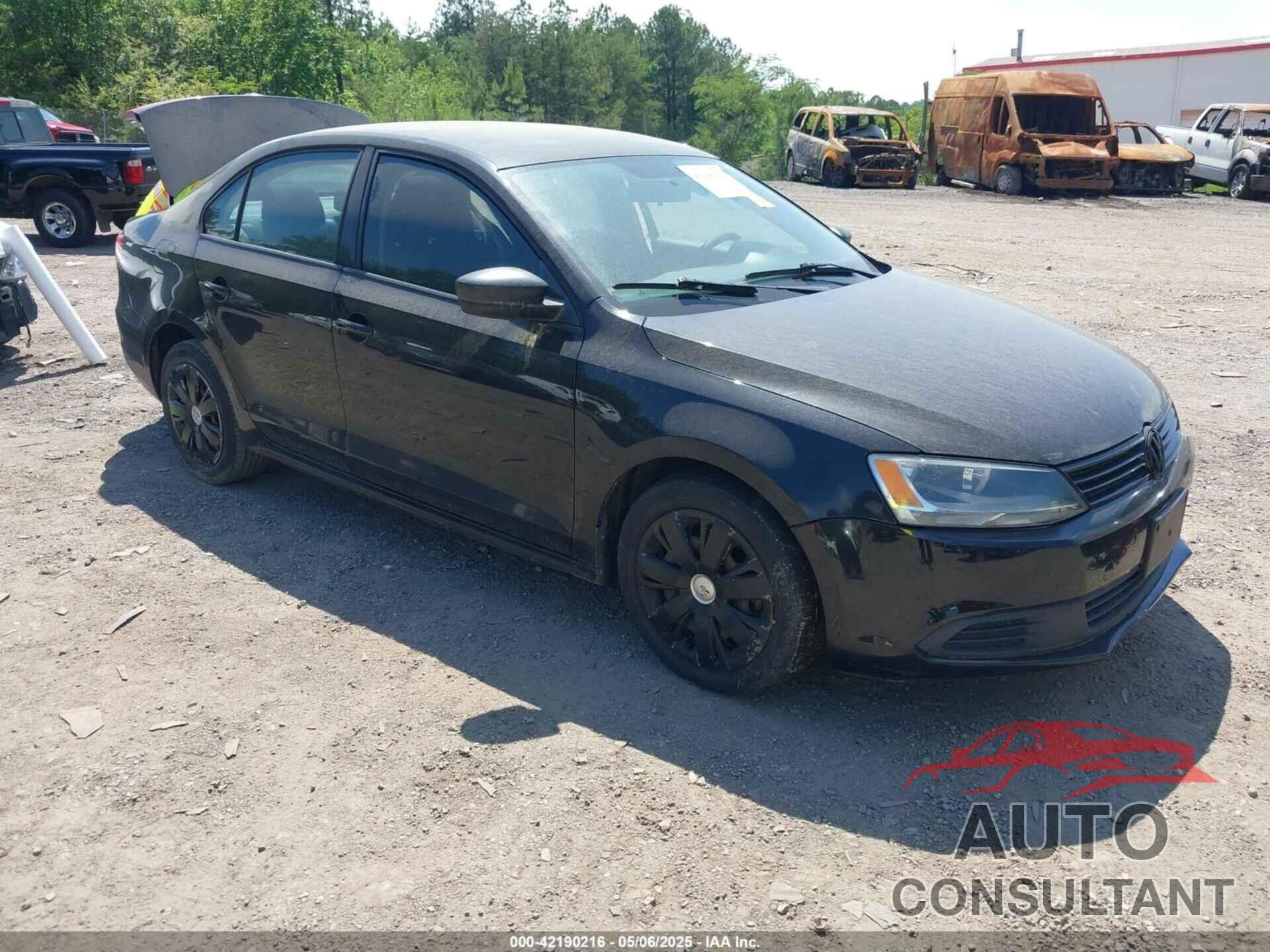 VOLKSWAGEN JETTA 2012 - 3VW2K7AJ5CM346398