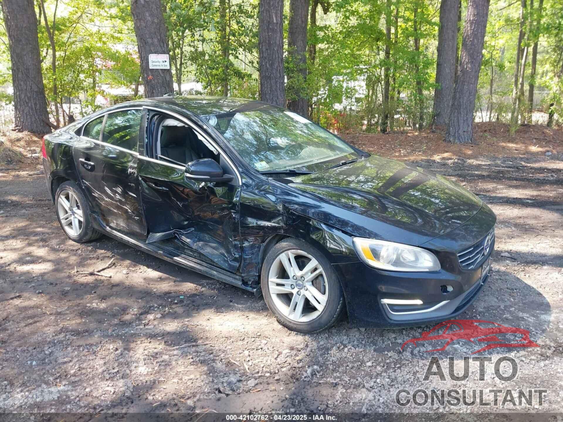 VOLVO S60 2014 - YV1612FH4E2286229