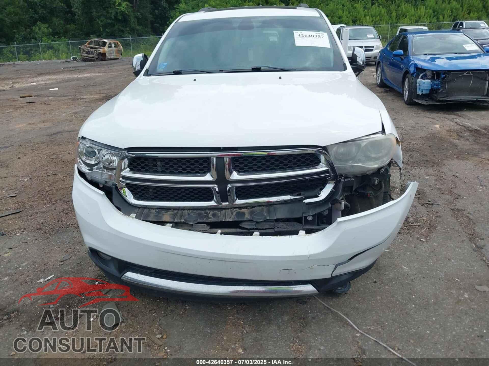 DODGE DURANGO 2013 - 1C4SDHET2DC637412