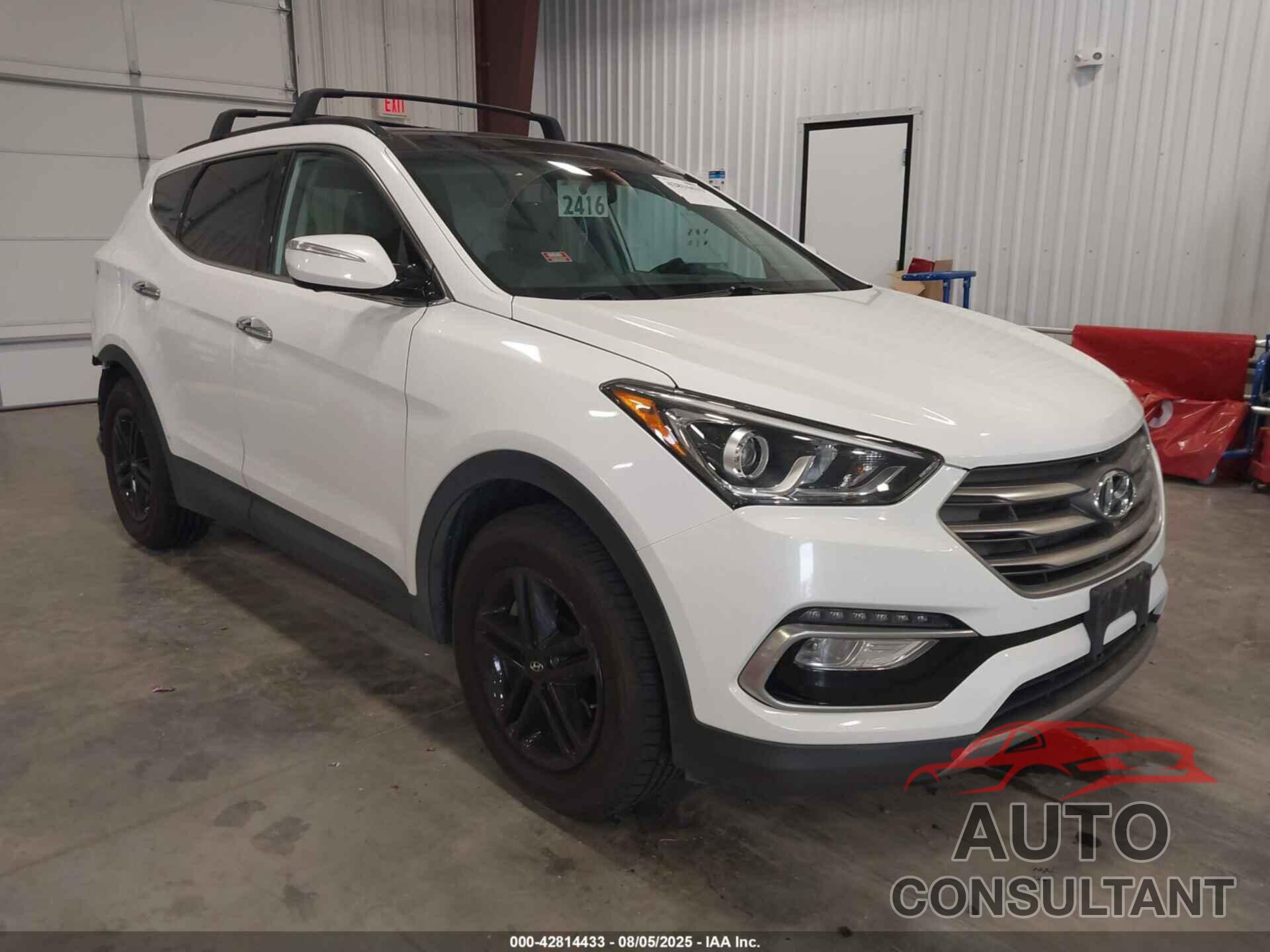 HYUNDAI SANTA FE SPORT 2017 - 5XYZUDLB8HG437315