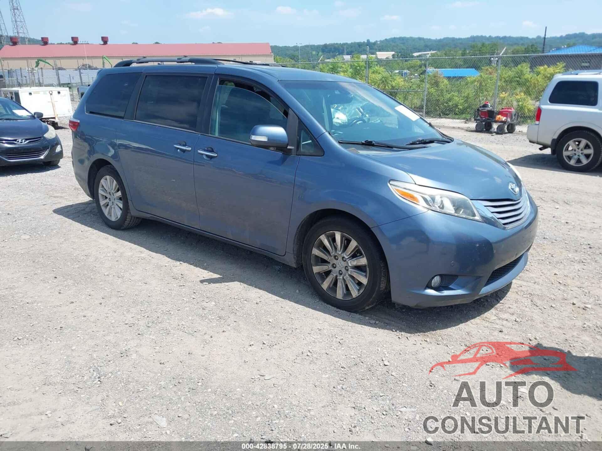 TOYOTA SIENNA 2016 - 5TDYK3DC0GS720036
