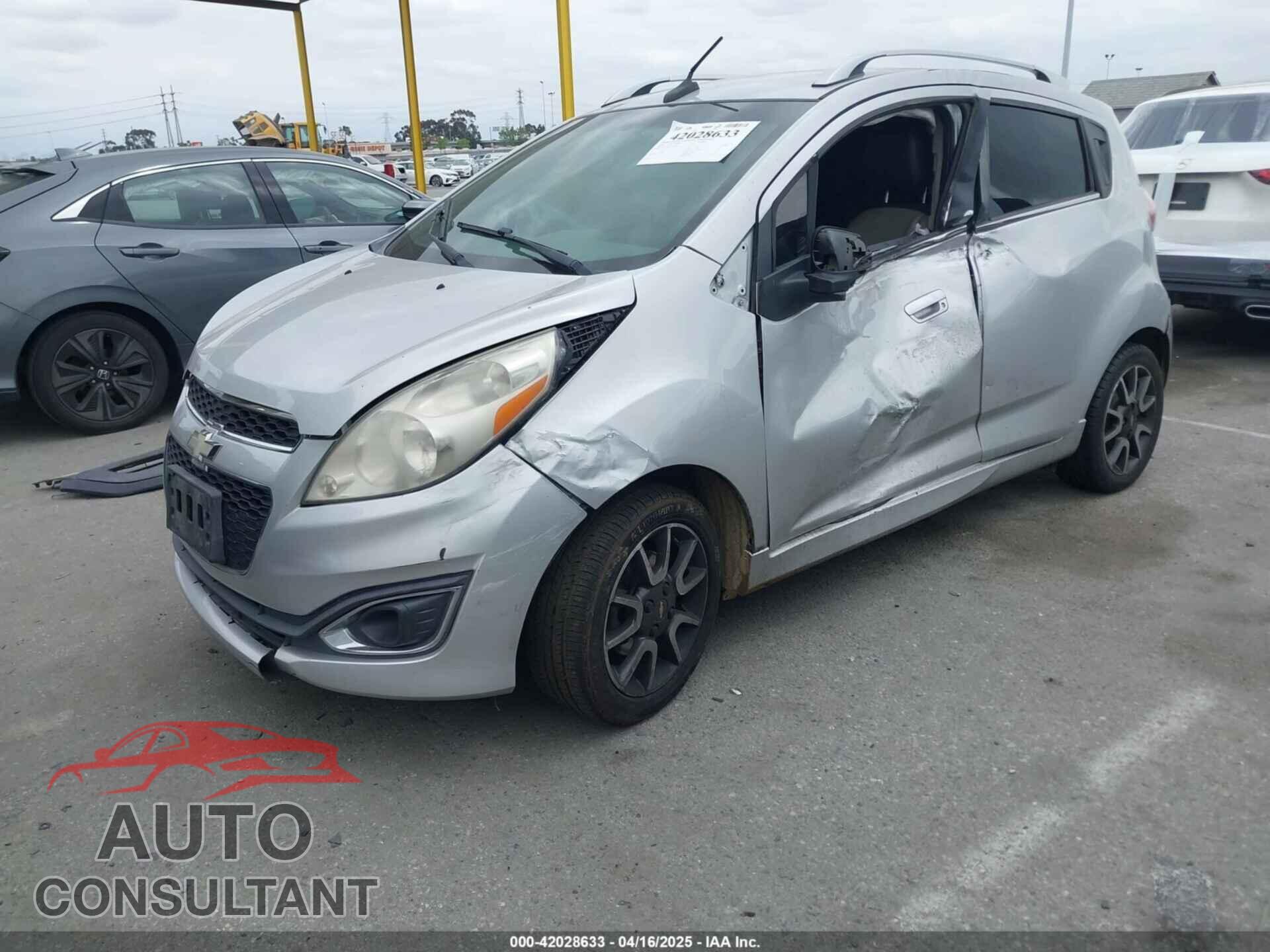 CHEVROLET SPARK 2014 - KL8CF6S98EC420162