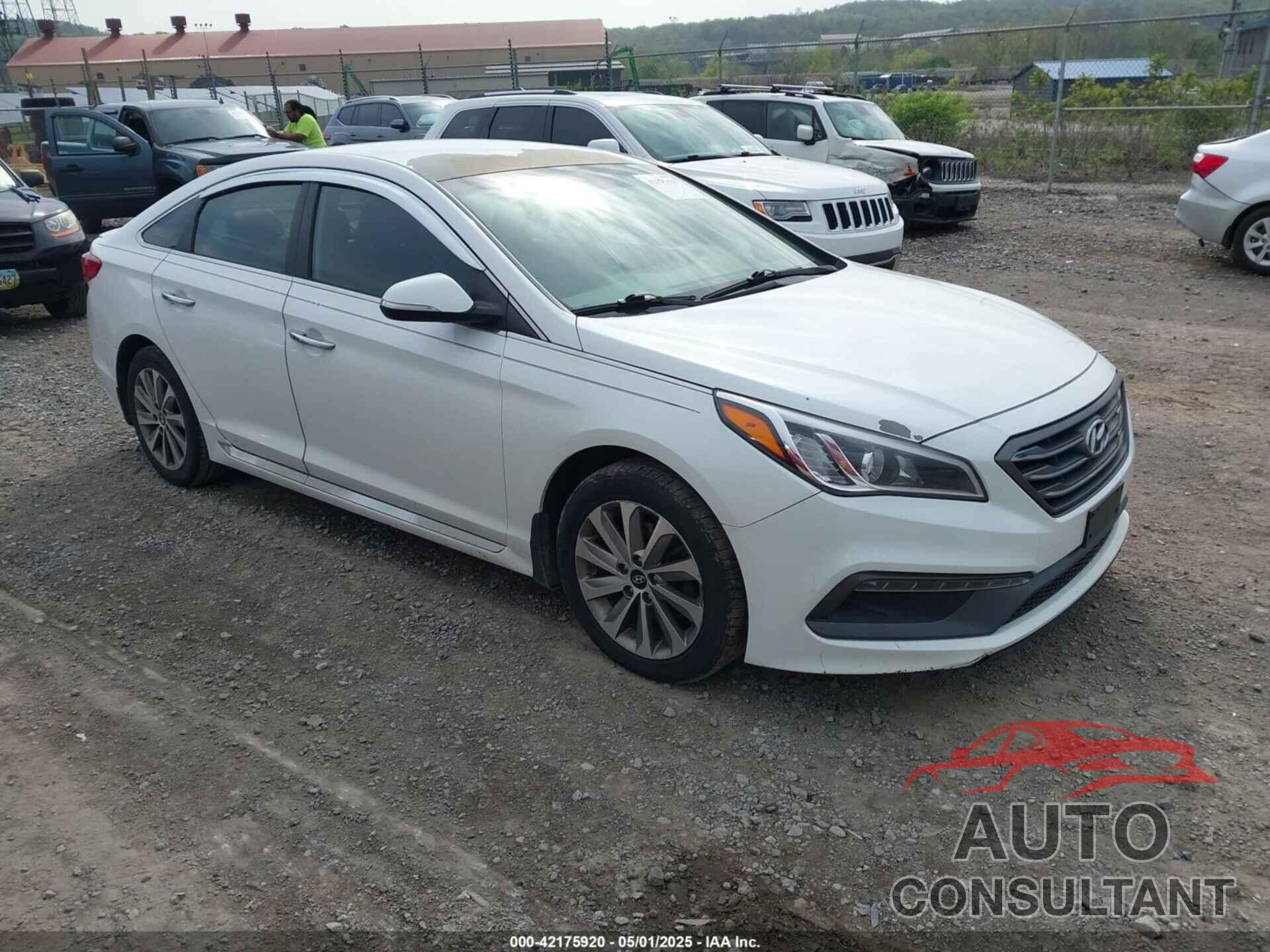 HYUNDAI SONATA 2016 - 5NPE34AFXGH350112