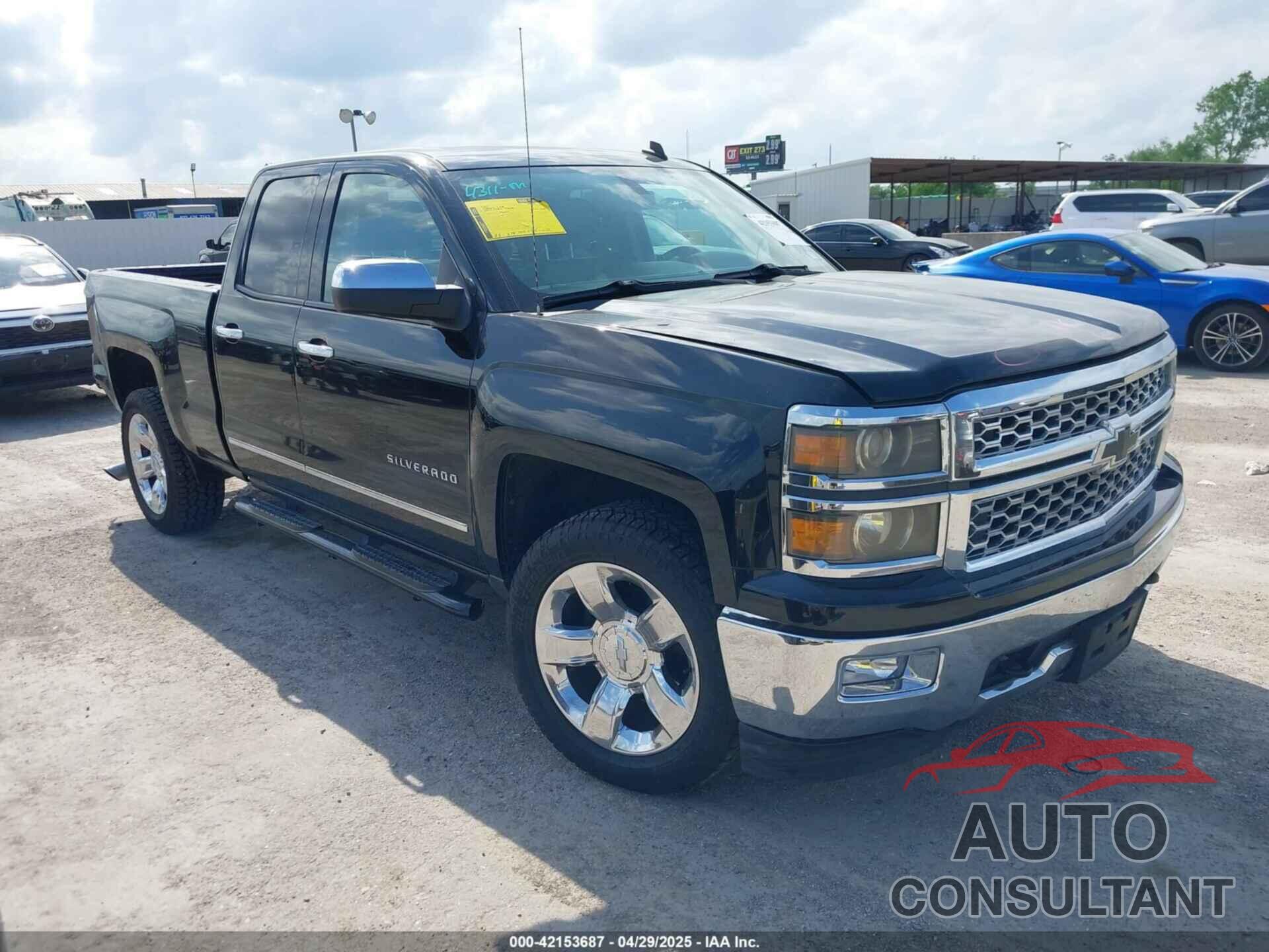 CHEVROLET SILVERADO 1500 2014 - 1GCVKSEC1EZ248436