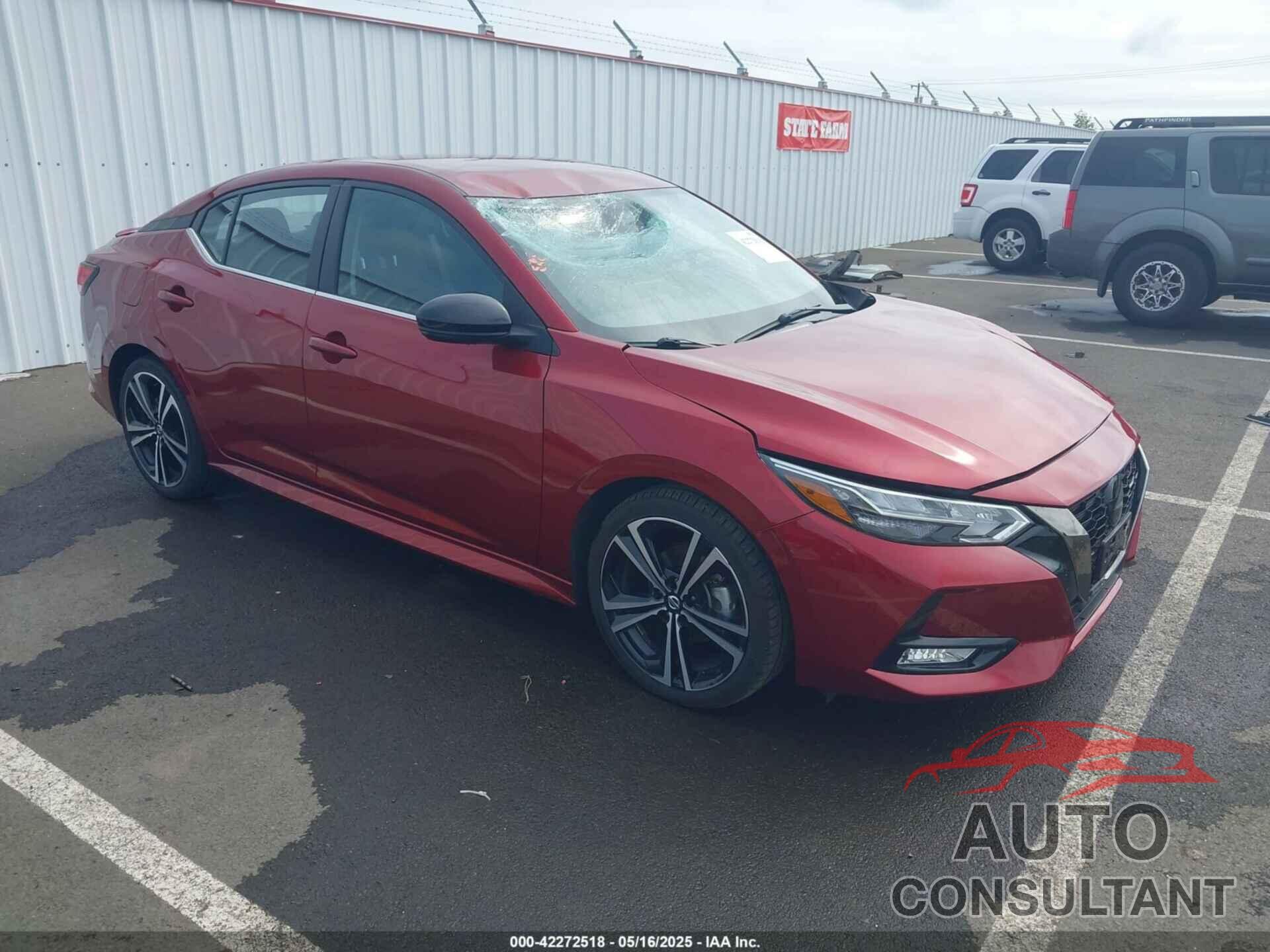 NISSAN SENTRA 2023 - 3N1AB8DV8PY265335