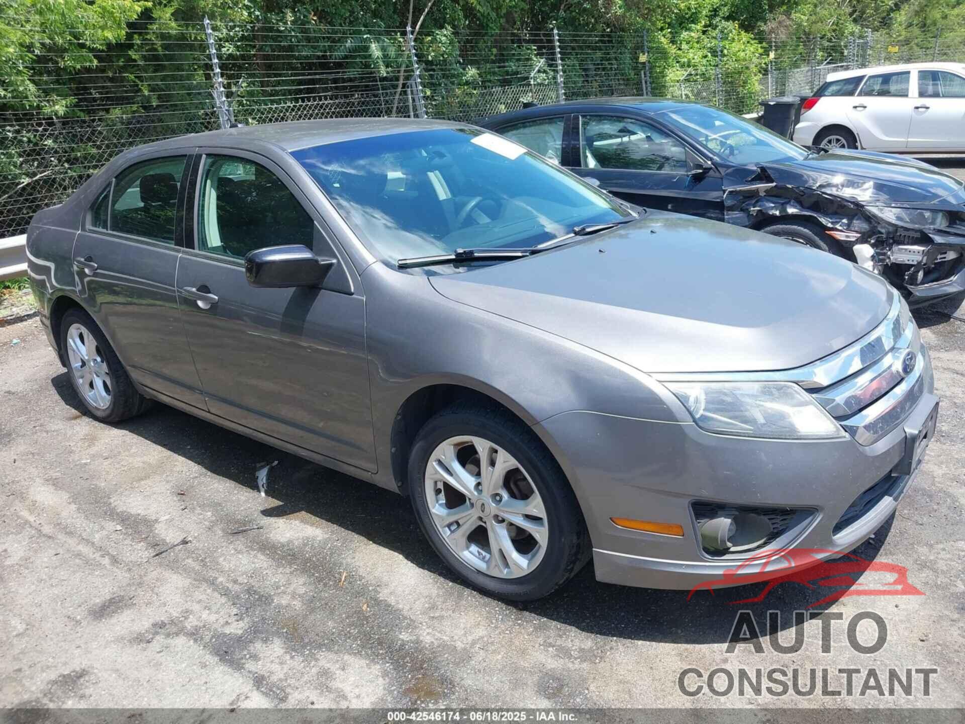 FORD FUSION 2012 - 3FAHP0HG5CR291511