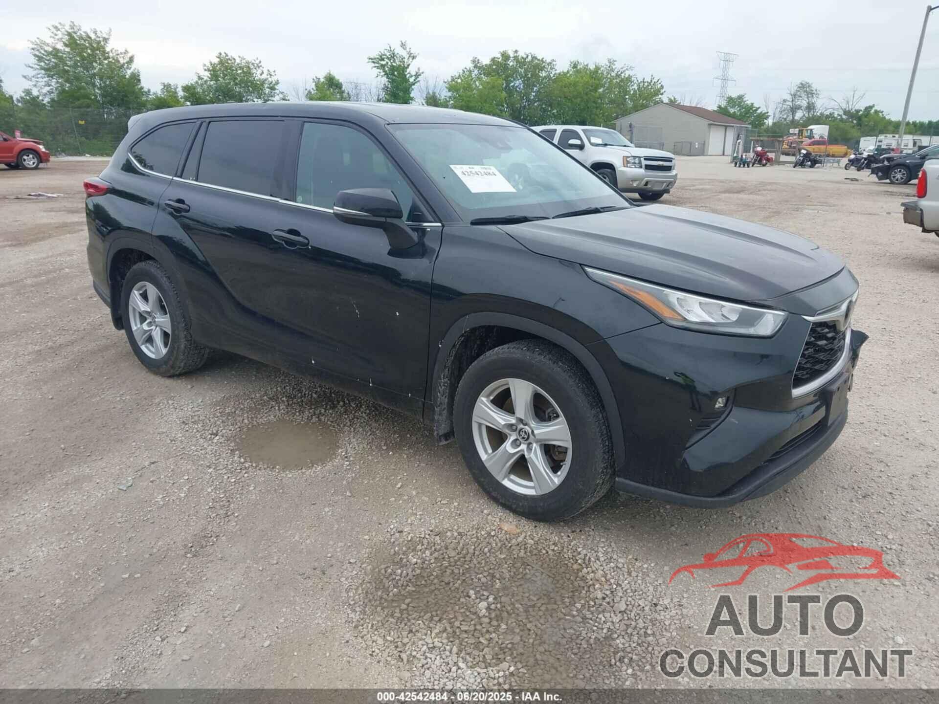 TOYOTA HIGHLANDER 2020 - 5TDBZRBH1LS507559