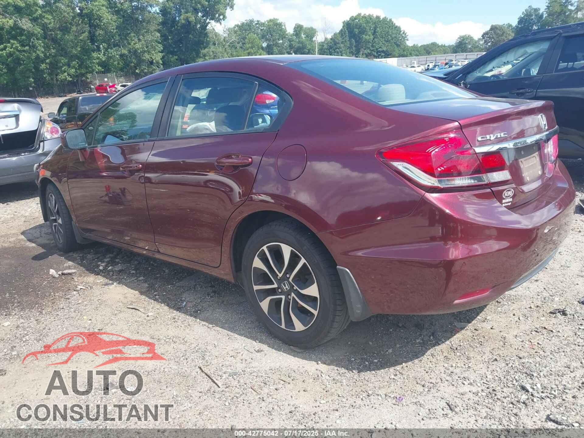 HONDA CIVIC 2014 - 19XFB2F84EE003060