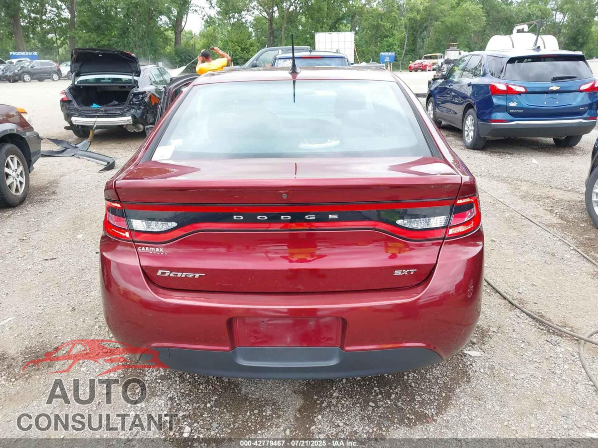 DODGE DART 2015 - 1C3CDFBB6FD278006