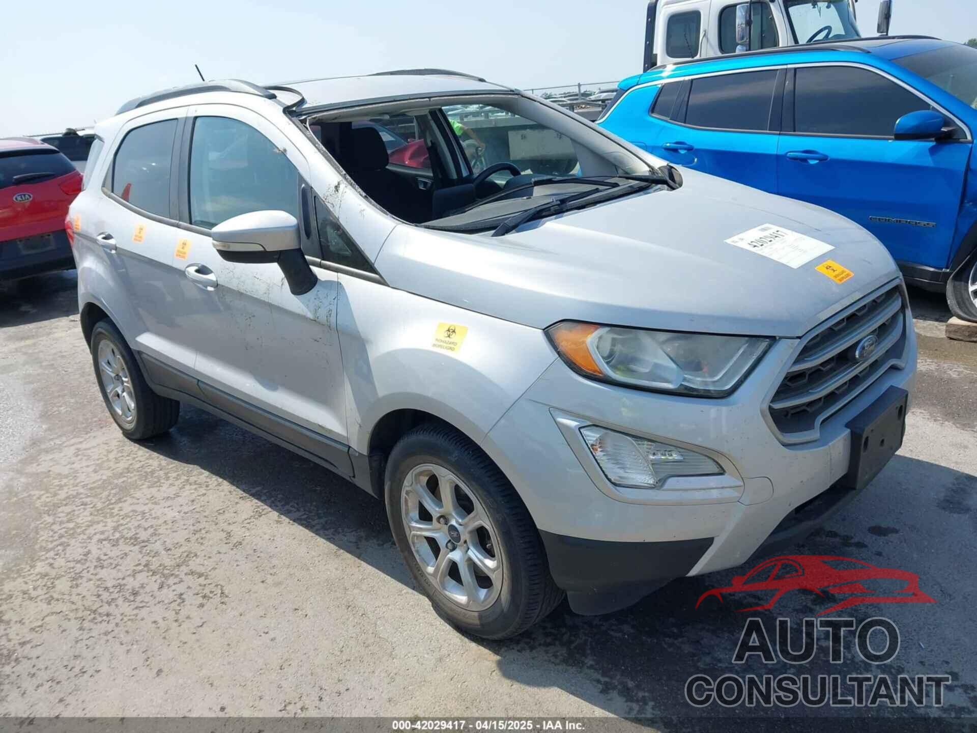FORD ECOSPORT 2018 - MAJ3P1TE5JC192950