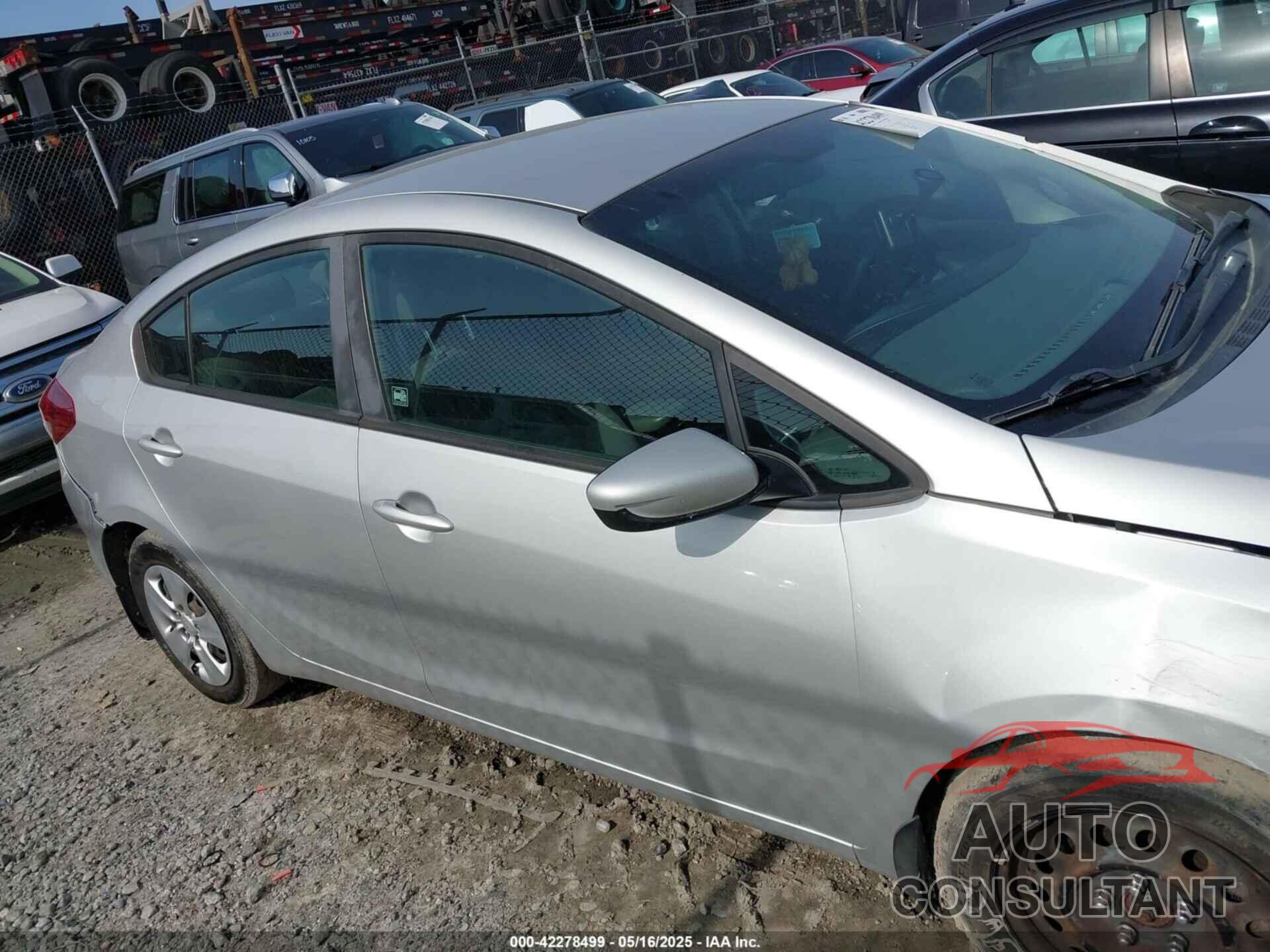 KIA FORTE 2017 - 3KPFK4A72HE097728