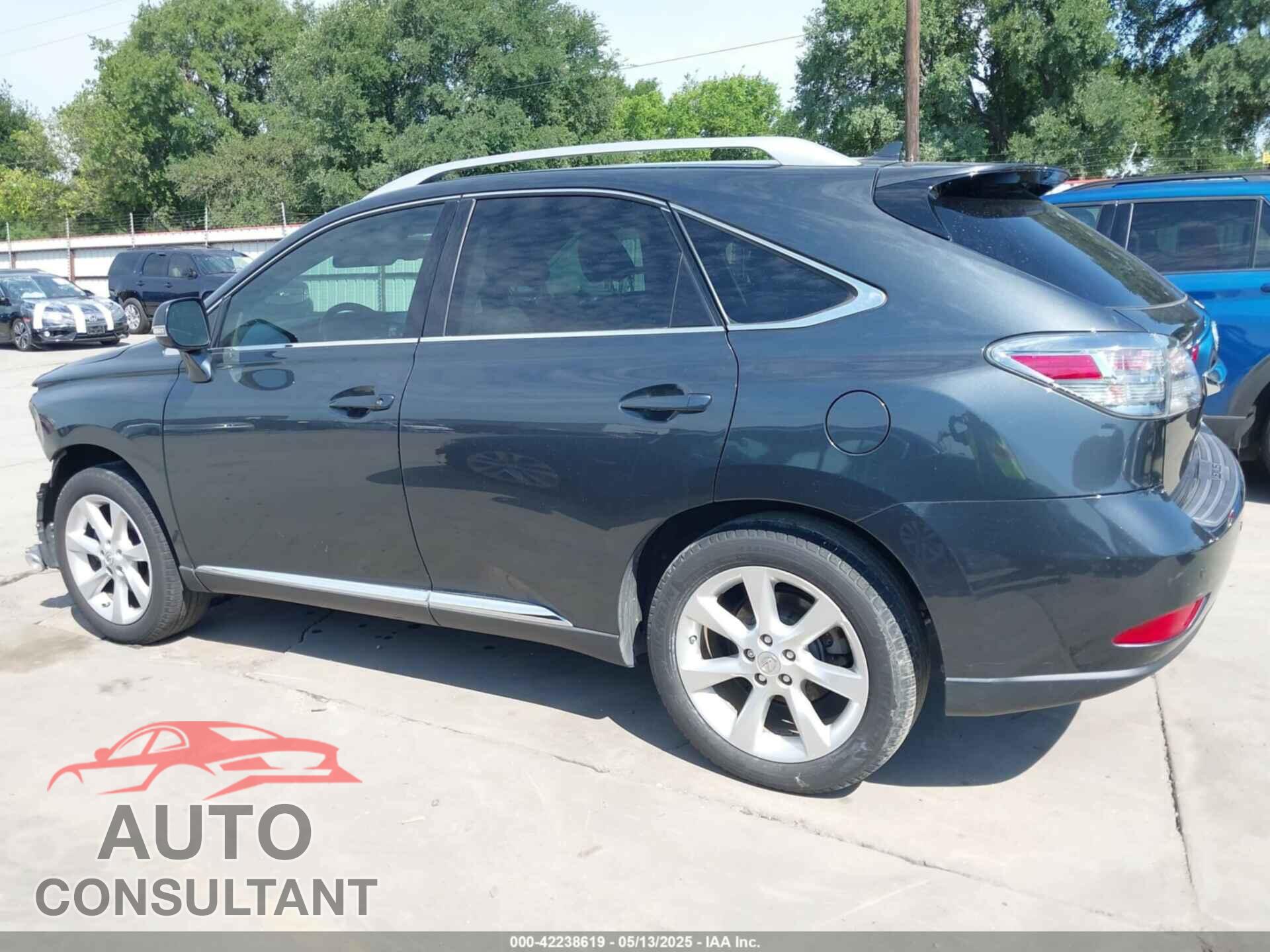 LEXUS RX 350 2011 - 2T2ZK1BA2BC045877