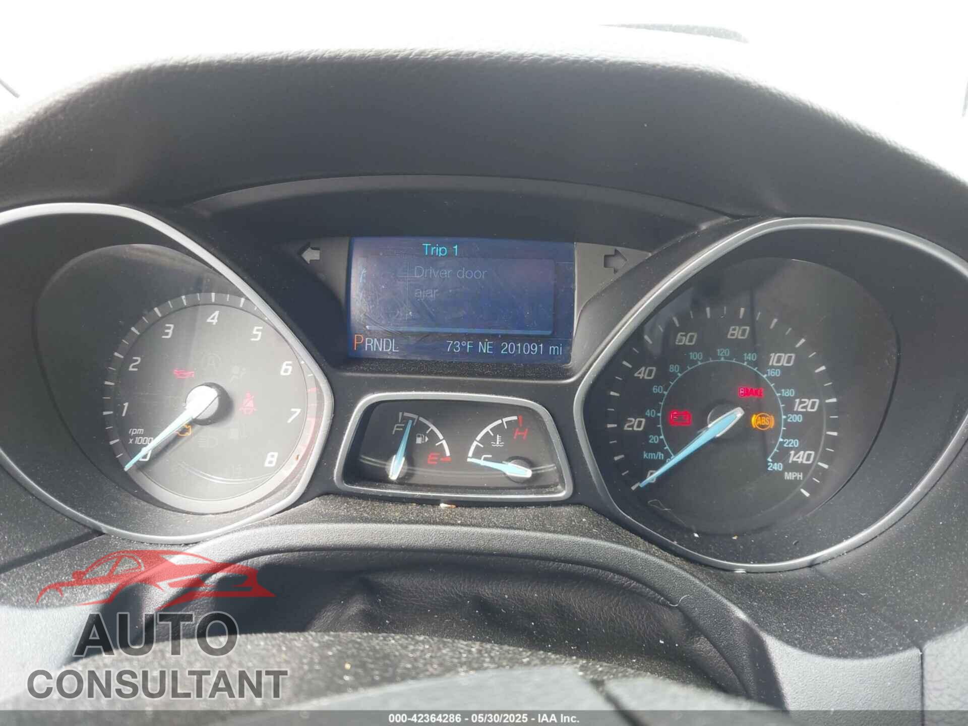 FORD FOCUS 2013 - 1FADP3F29DL372289