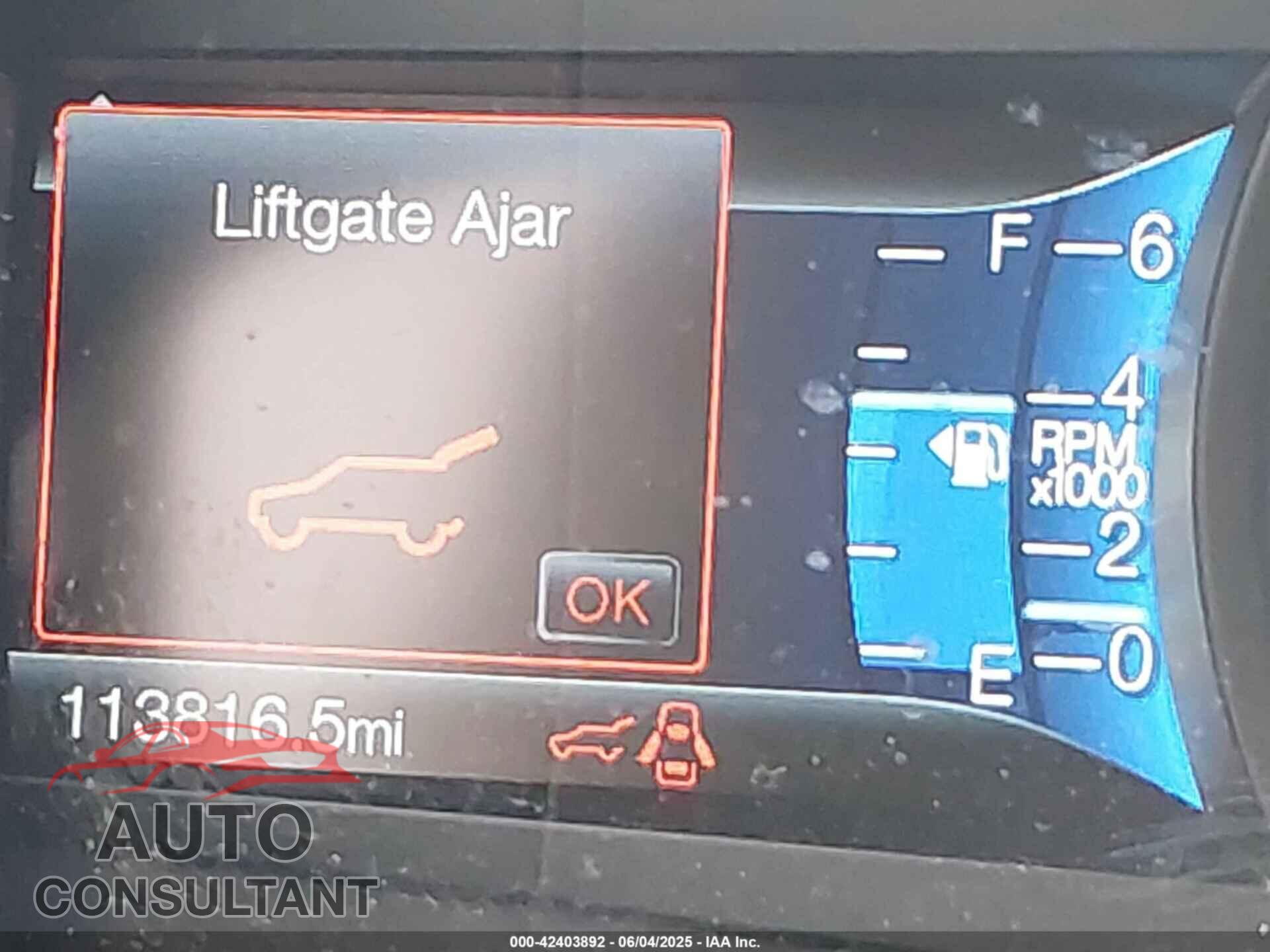 FORD EDGE 2015 - 2FMTK4K96FBB24674