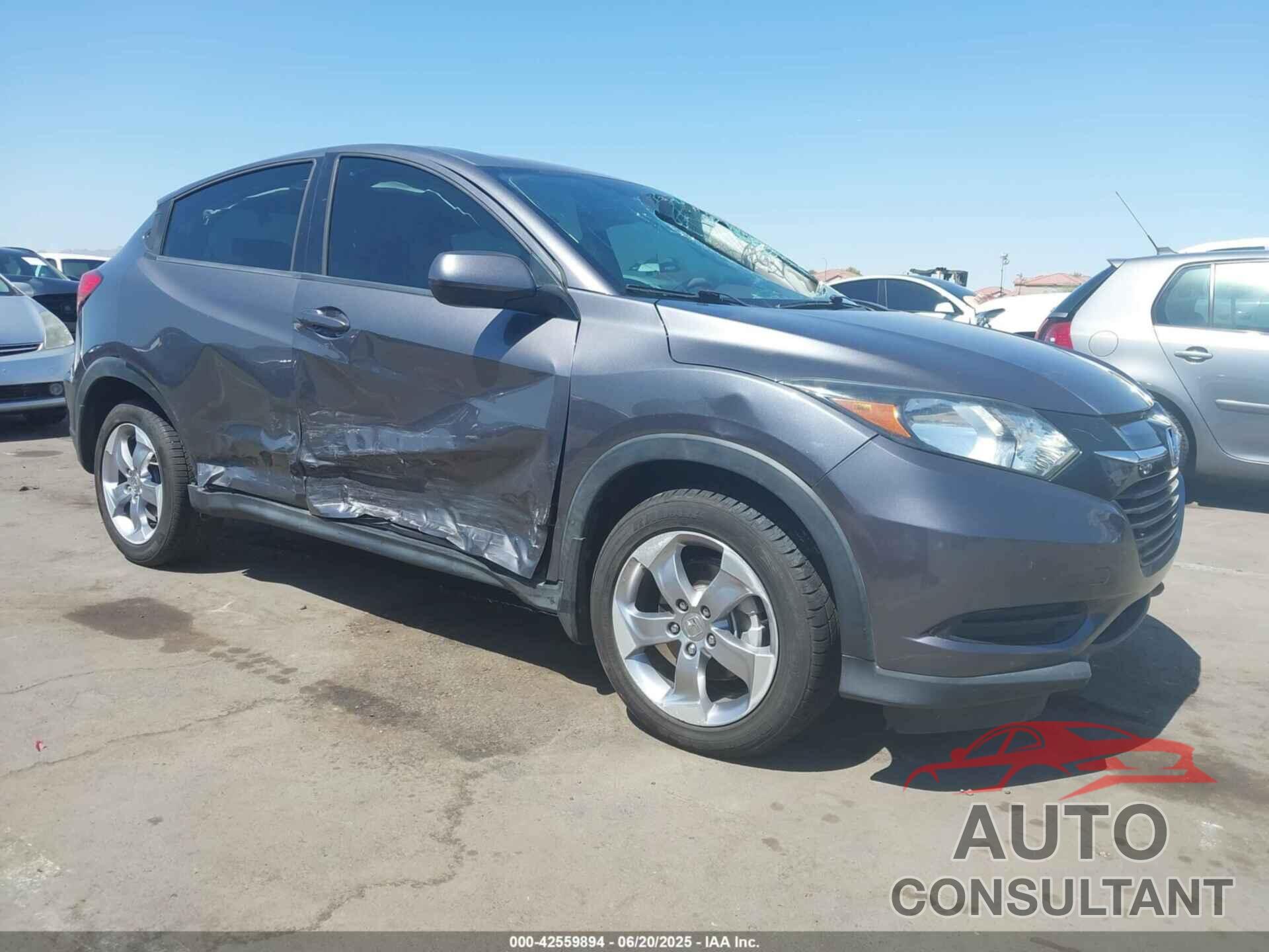 HONDA HR-V 2018 - 3CZRU6H30JG717938