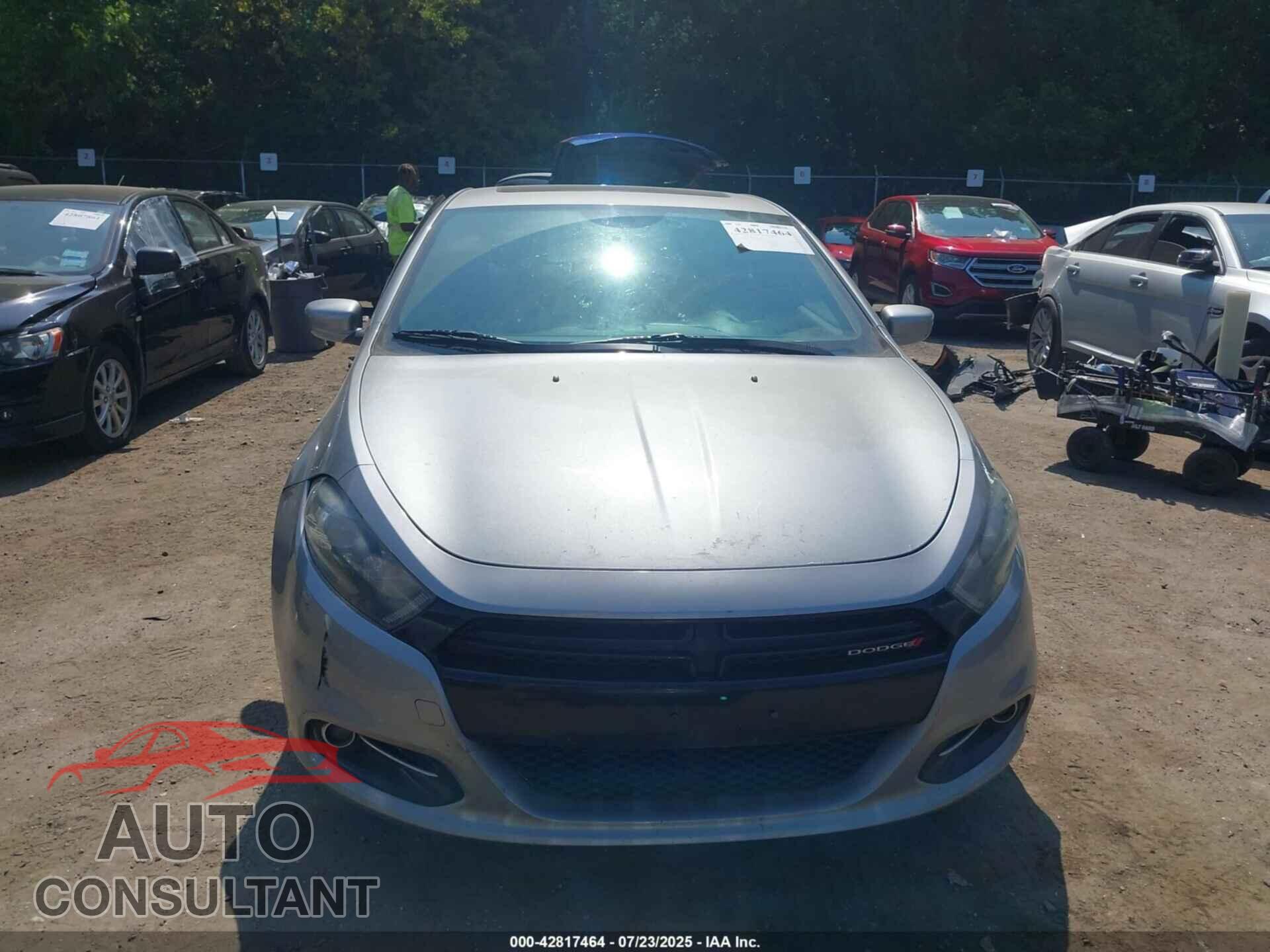 DODGE DART 2014 - 1C3CDFBB7ED861893