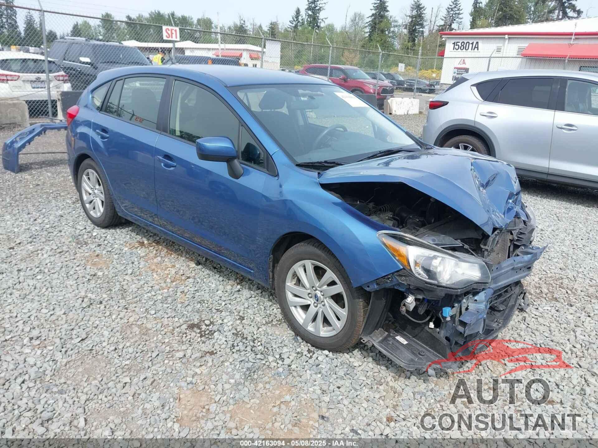 SUBARU IMPREZA 2015 - JF1GPAC66FH214426