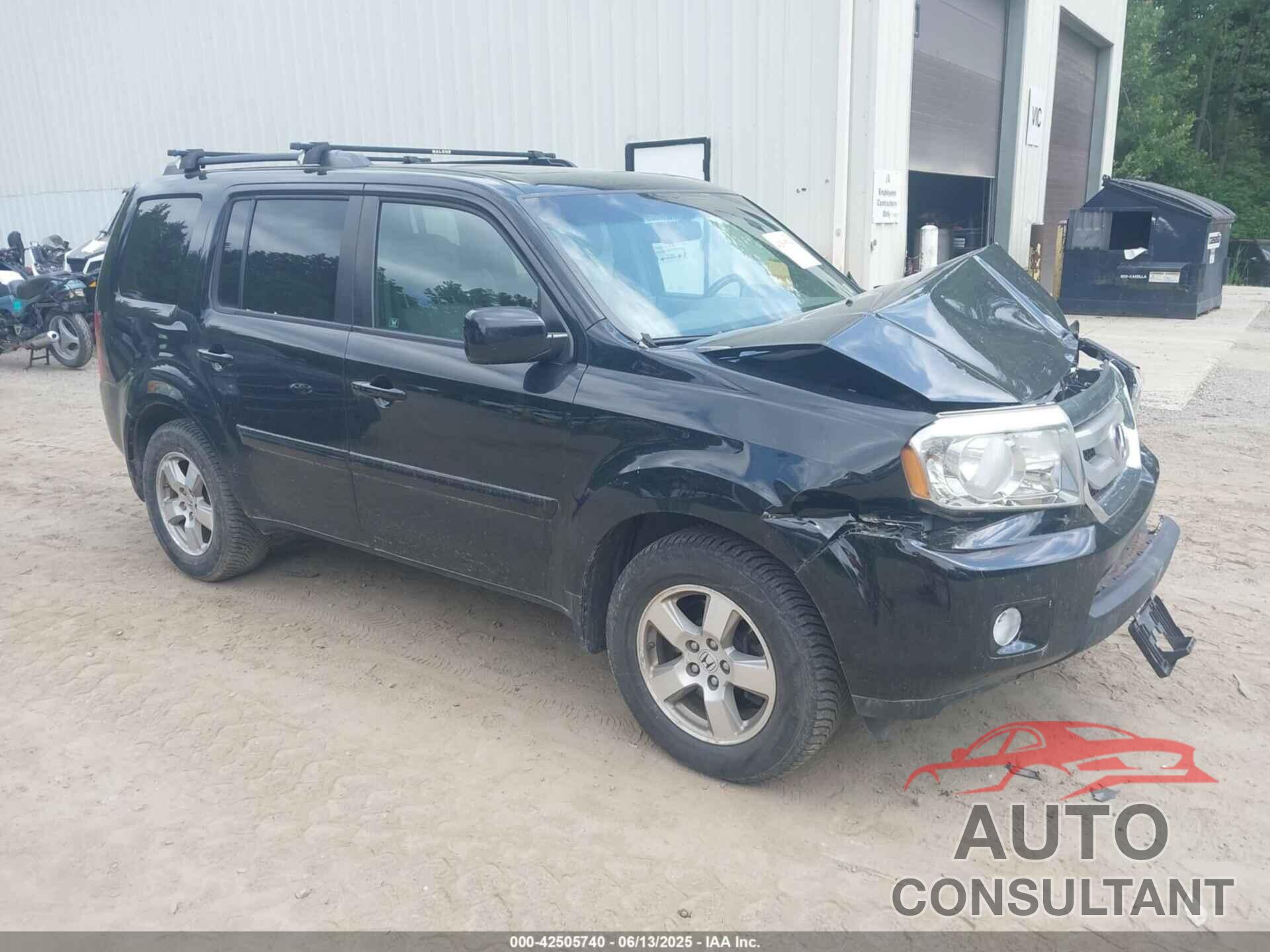 HONDA PILOT 2011 - 5FNYF4H56BB106188