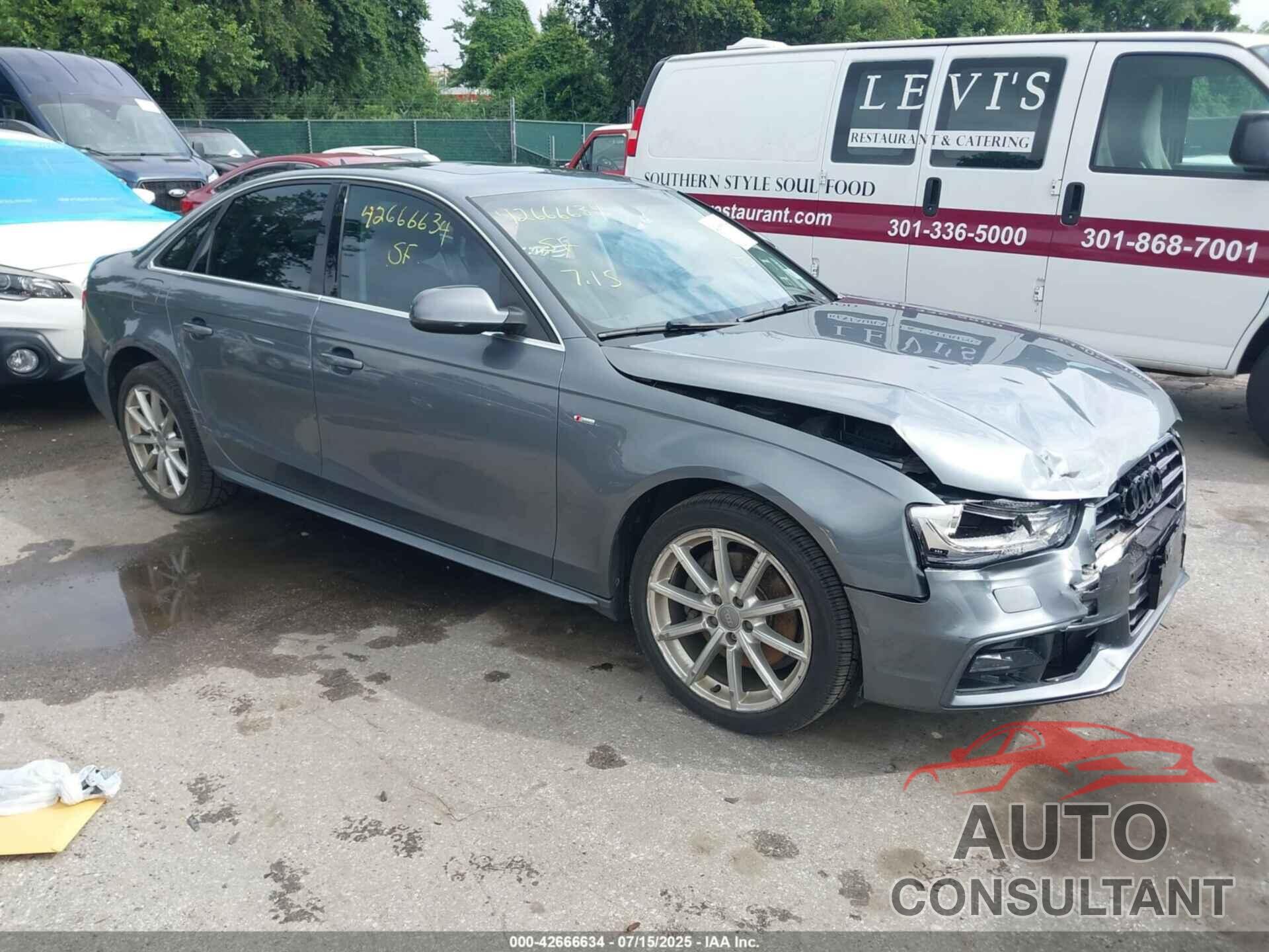 AUDI A4 2016 - WAUEFAFL7GN011177