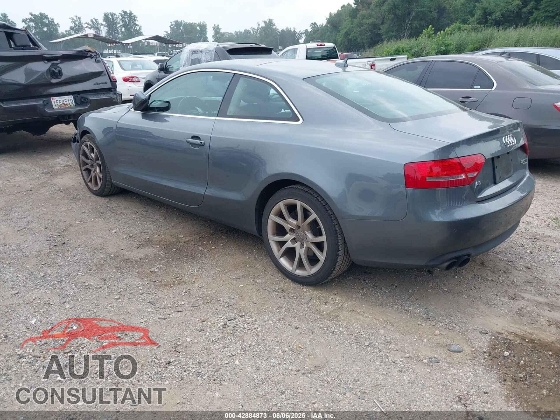 AUDI A5 2012 - WAULFAFR6CA001916