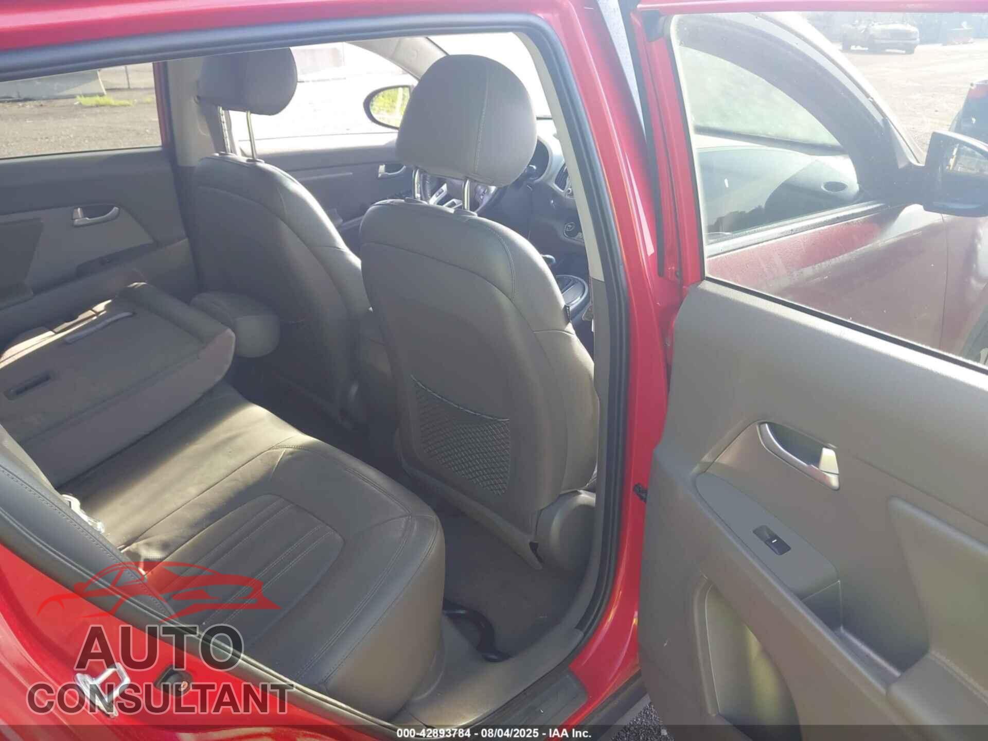 KIA SPORTAGE 2012 - KNDPC3A25C7185990