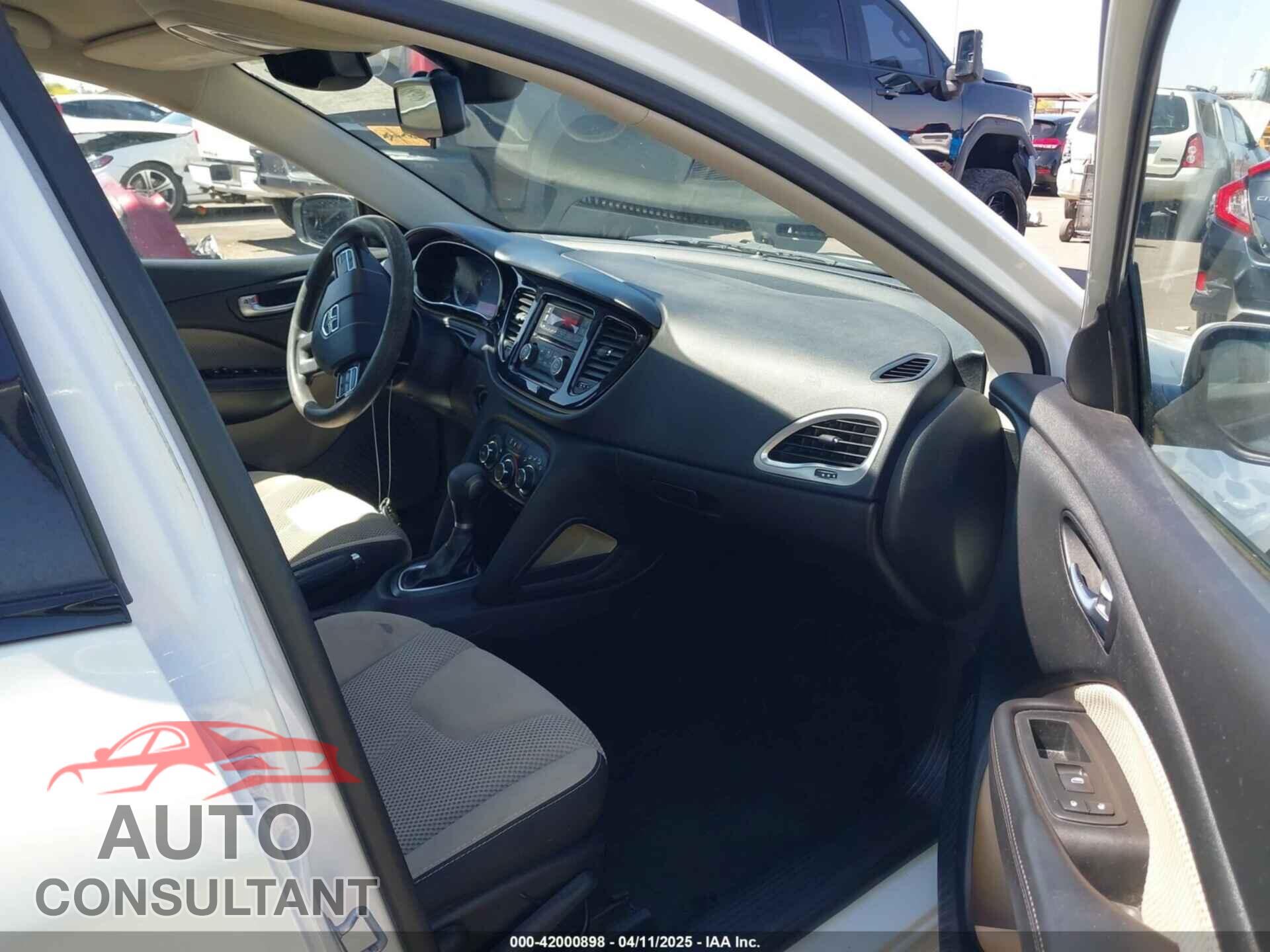 DODGE DART 2016 - 1C3CDFBB7GD563864
