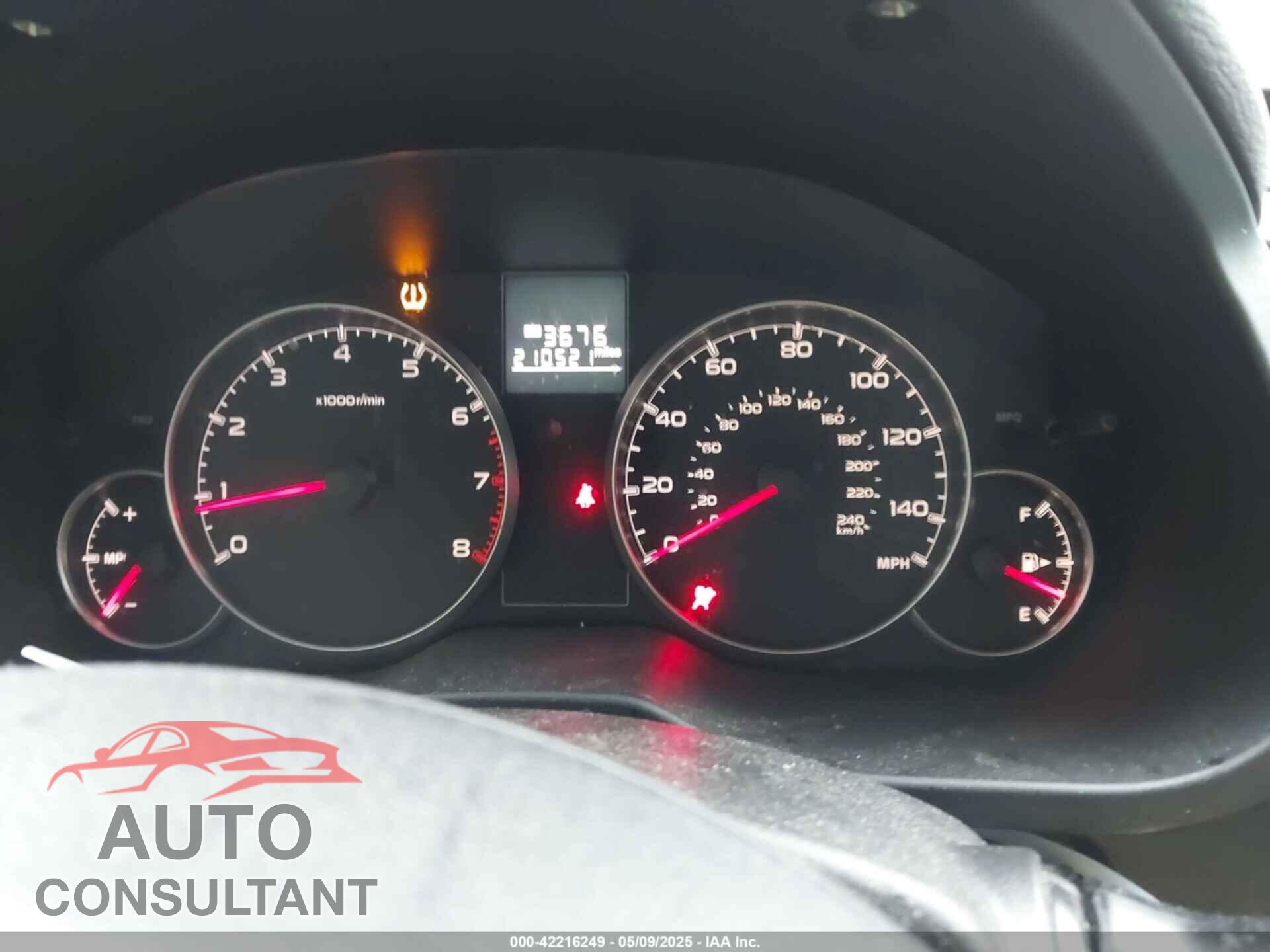 SUBARU OUTBACK 2013 - 4S4BRCCC8D1222707