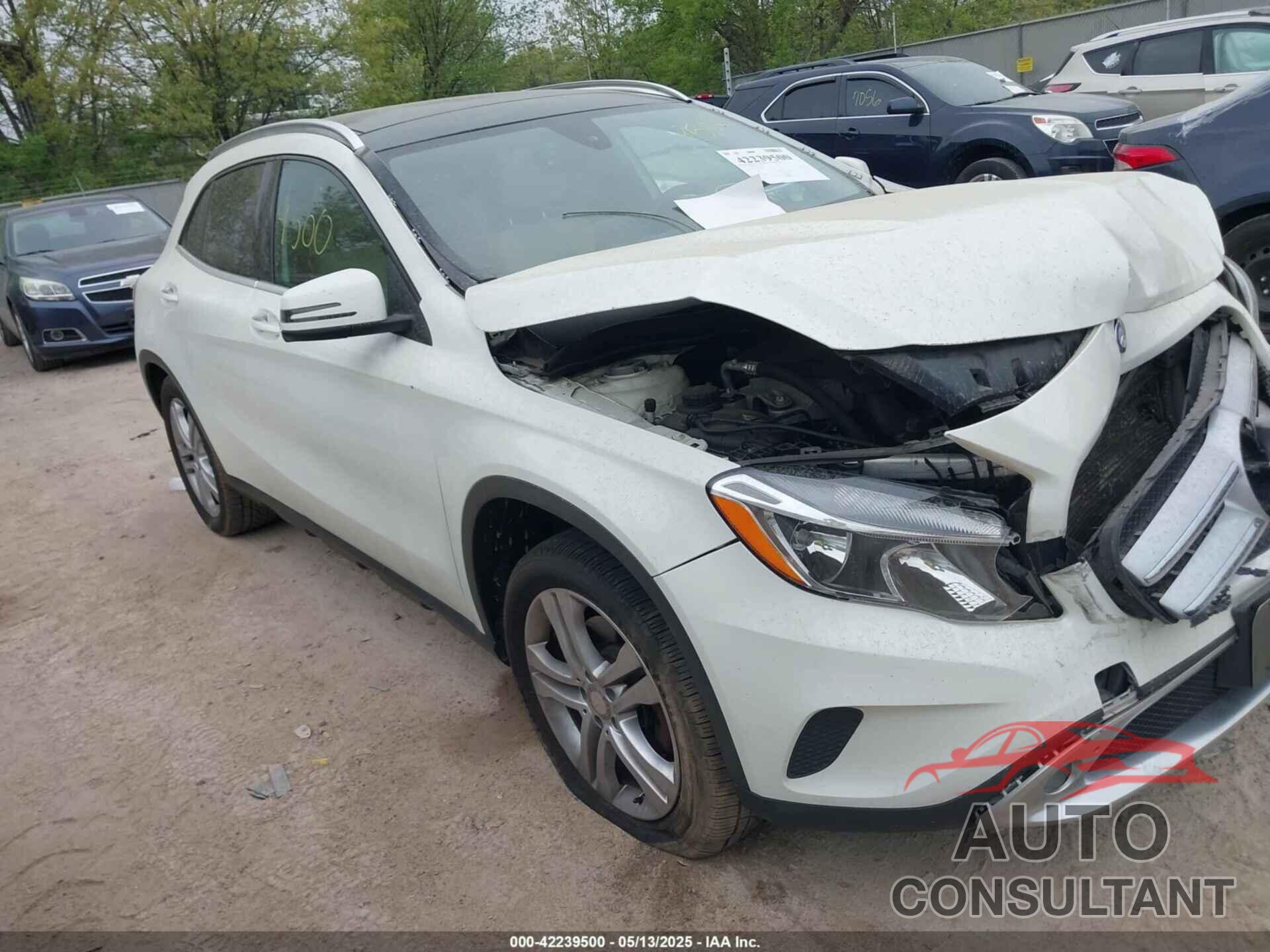 MERCEDES-BENZ GLA 250 2016 - WDCTG4GB9GJ266431