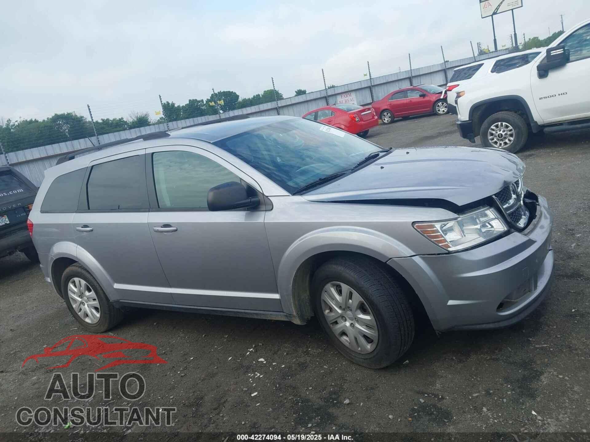 DODGE JOURNEY 2017 - 3C4PDCAB5HT559692