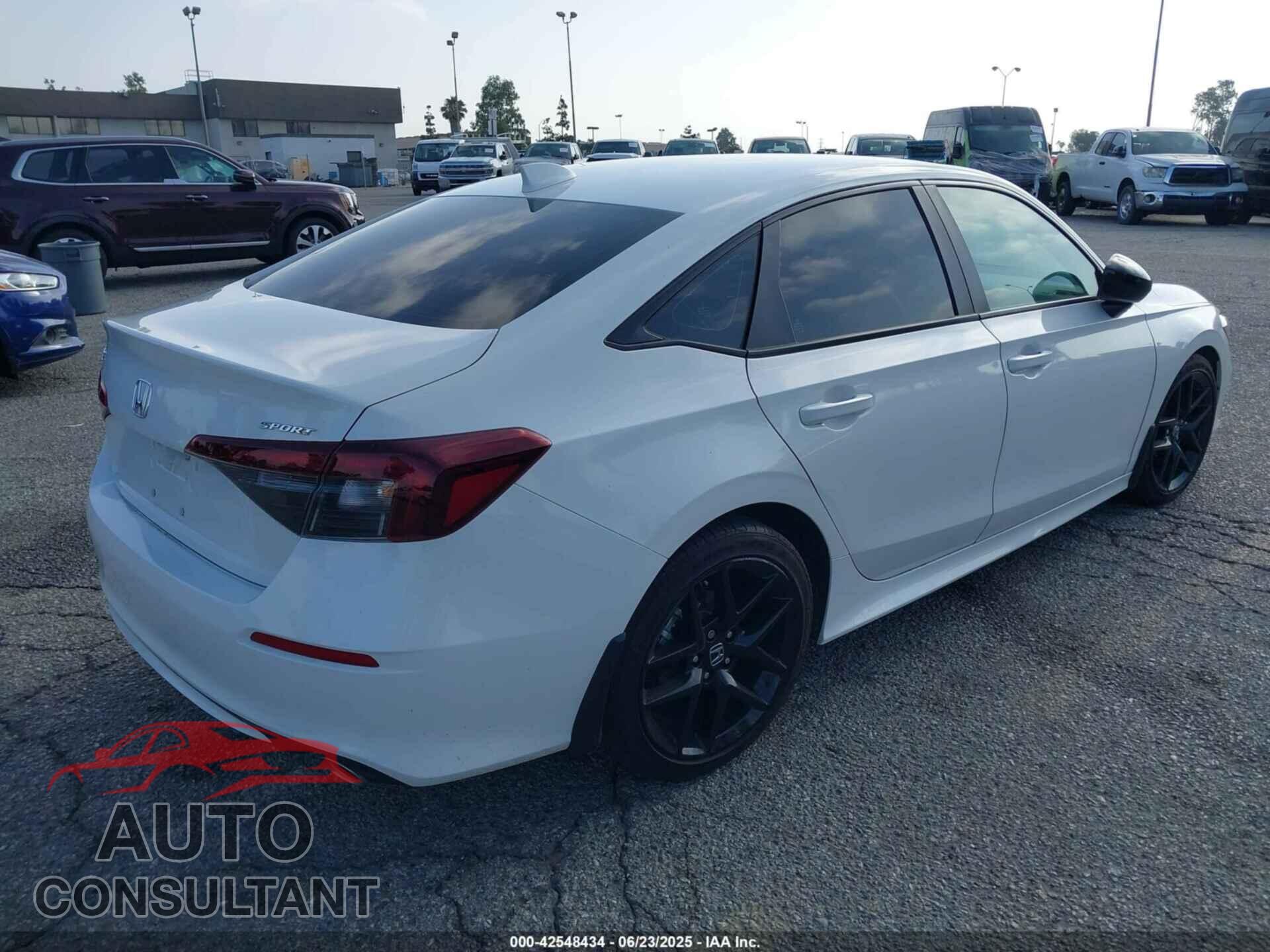 HONDA CIVIC 2025 - 2HGFE2F53SH503628