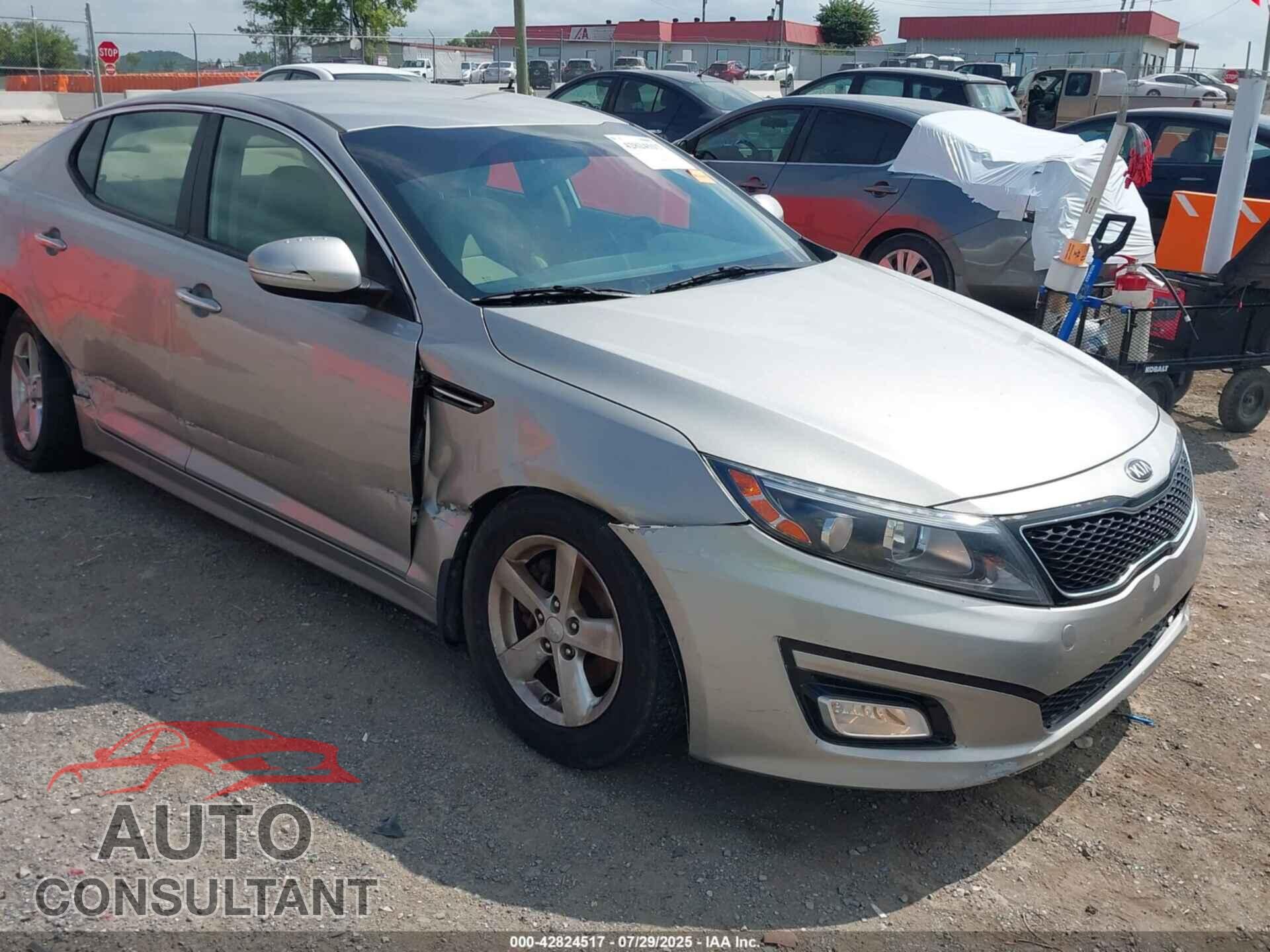KIA OPTIMA 2015 - KNAGM4A76F5536725