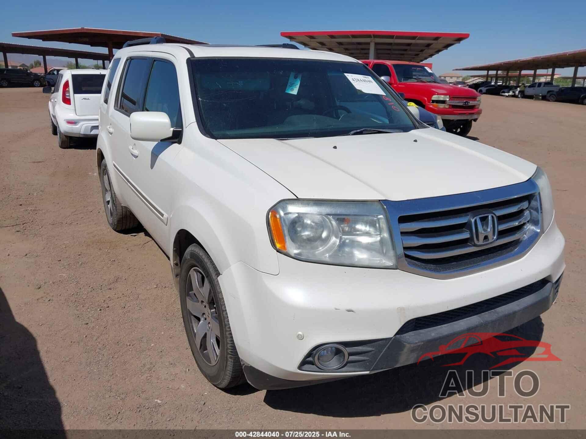HONDA PILOT 2012 - 5FNYF4H92CB018162