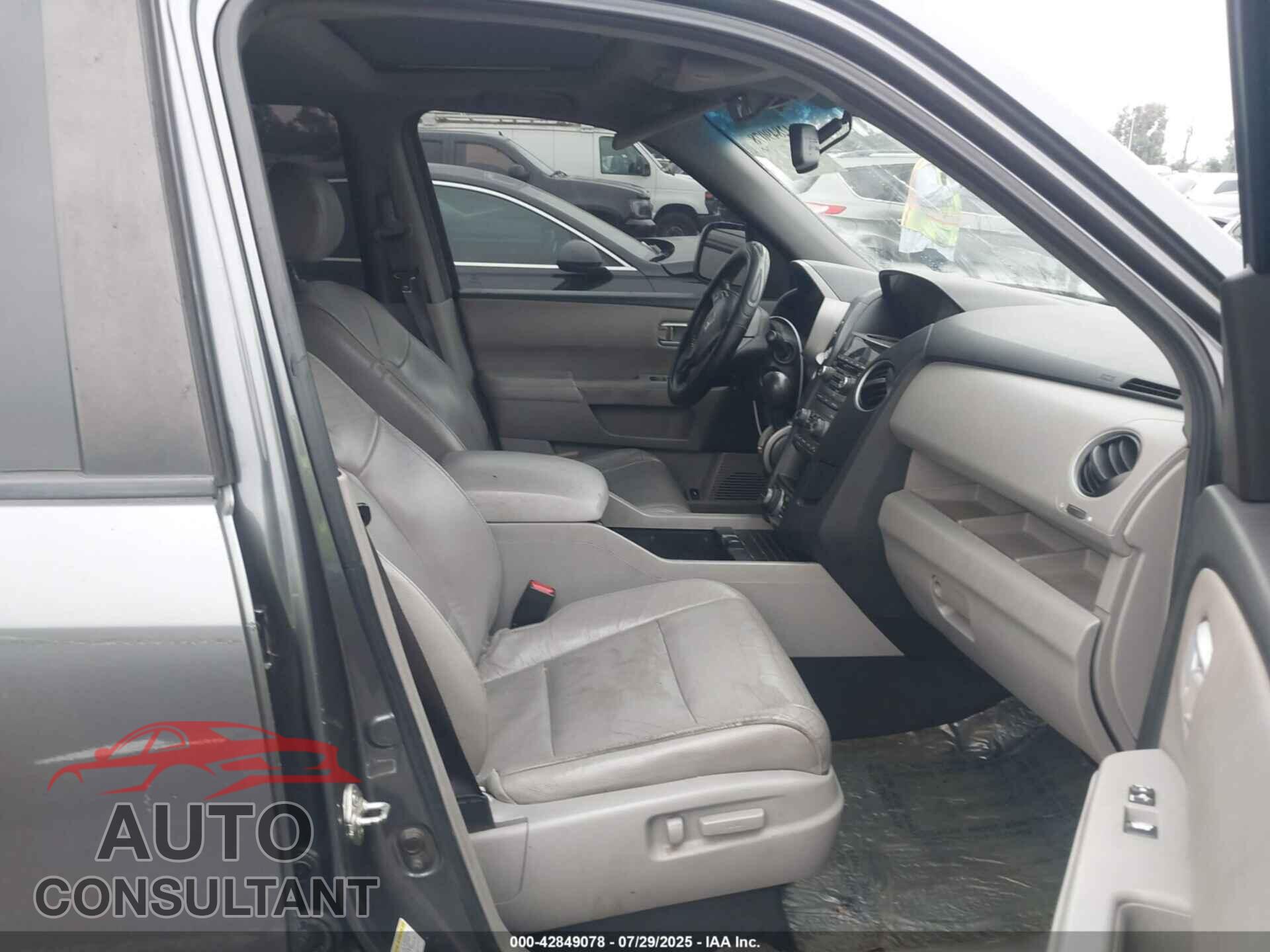 HONDA PILOT 2012 - 5FNYF3H74CB025705