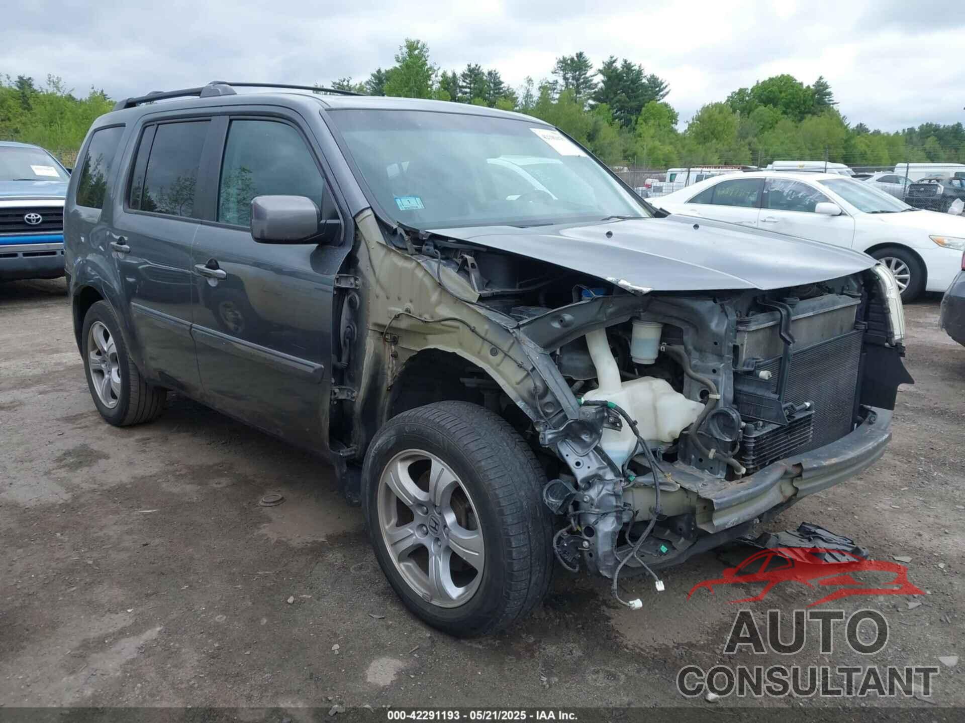 HONDA PILOT 2012 - 5FNYF4H54CB005040